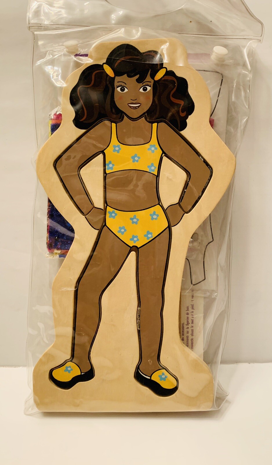 DISCOVERY TOYS CREATIVE CLOTHING AFRICAN-AMERICAN GIRL Designer/ Fashion #3893