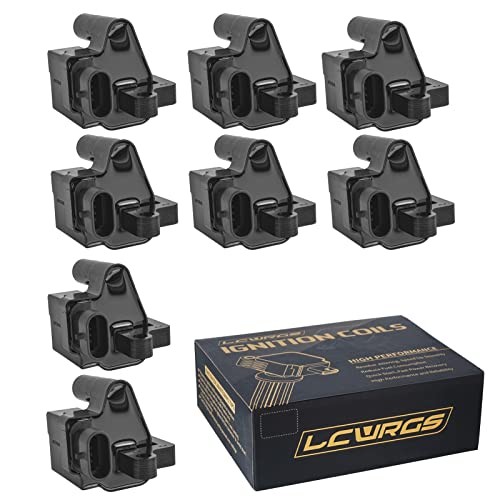 Set of 8 Square Ignition Coil Packs for Chevy Silverado Avalanche Suburban Tahoe