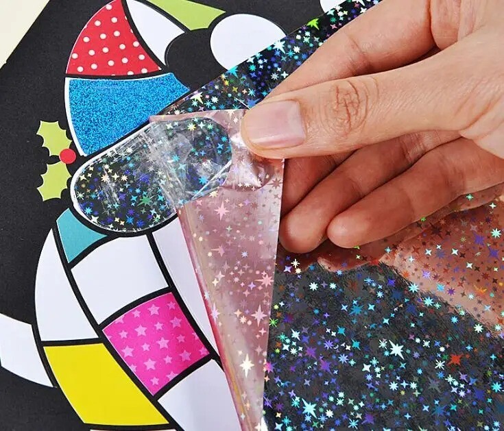 DIY Cartoon Magic Transfer Painting Crafts for Kids Arts and Crafts Toys Childre