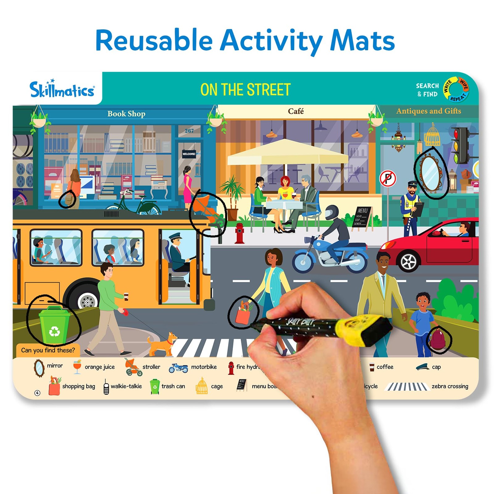 Search and Find Megapack Educational Game – Reusable Preschool Learning Activ…