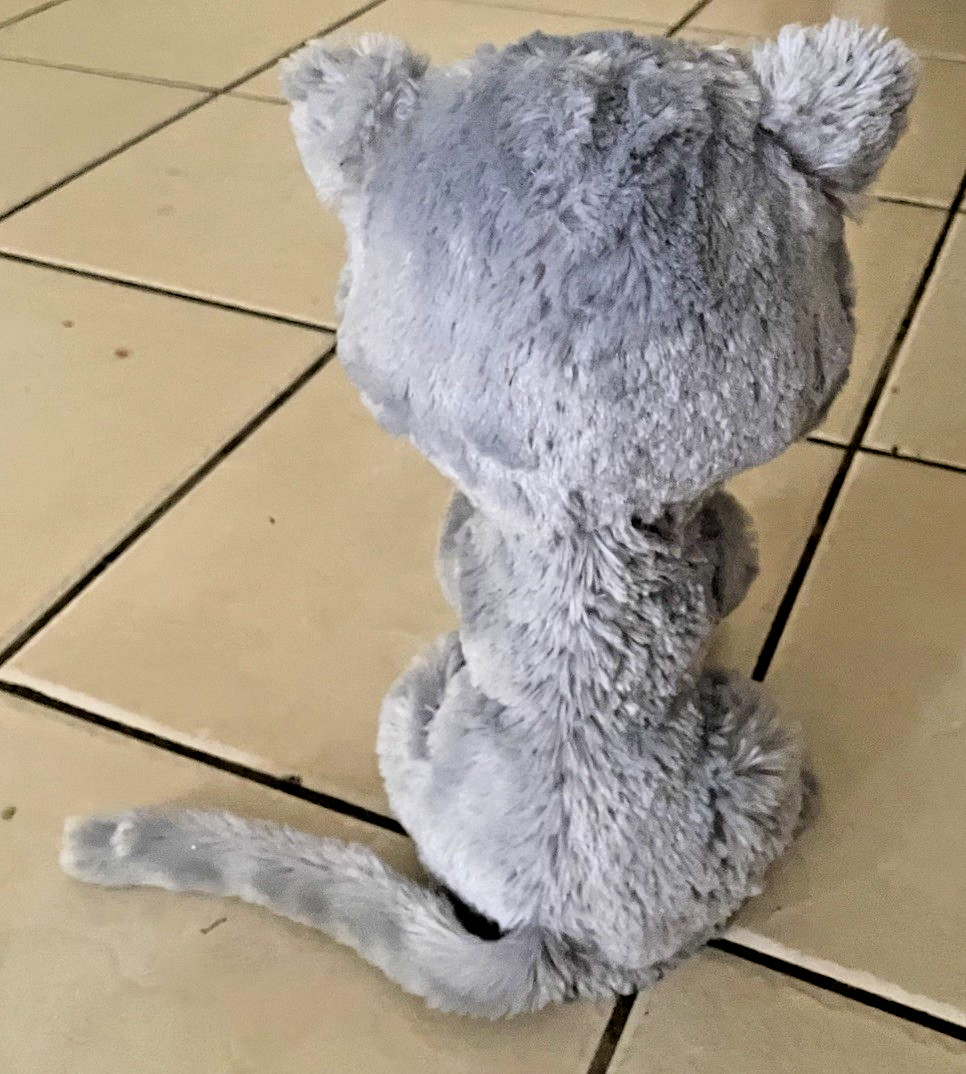 Fur Real Friends Bootsie Interactive Cat Grey White Plush Kitty With Batteries