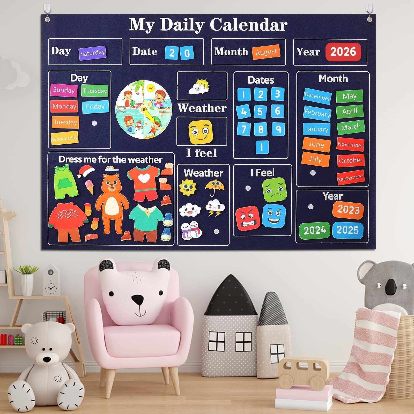 My First Daily Calendar-Preschool Classroom Must Haves, Circle Time Learning …