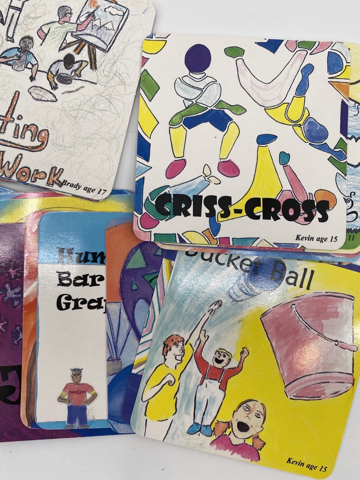 Gray Matters Brand Educational Movement Cards by Kim Bevill for K-12 Students