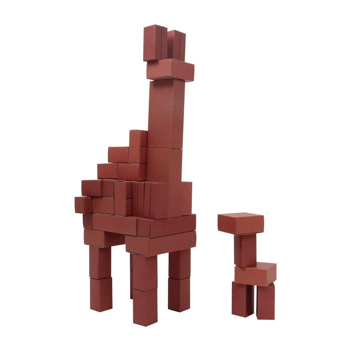 Kaplan Early Learning Jumbo Brick Blocks – 40 Pieces