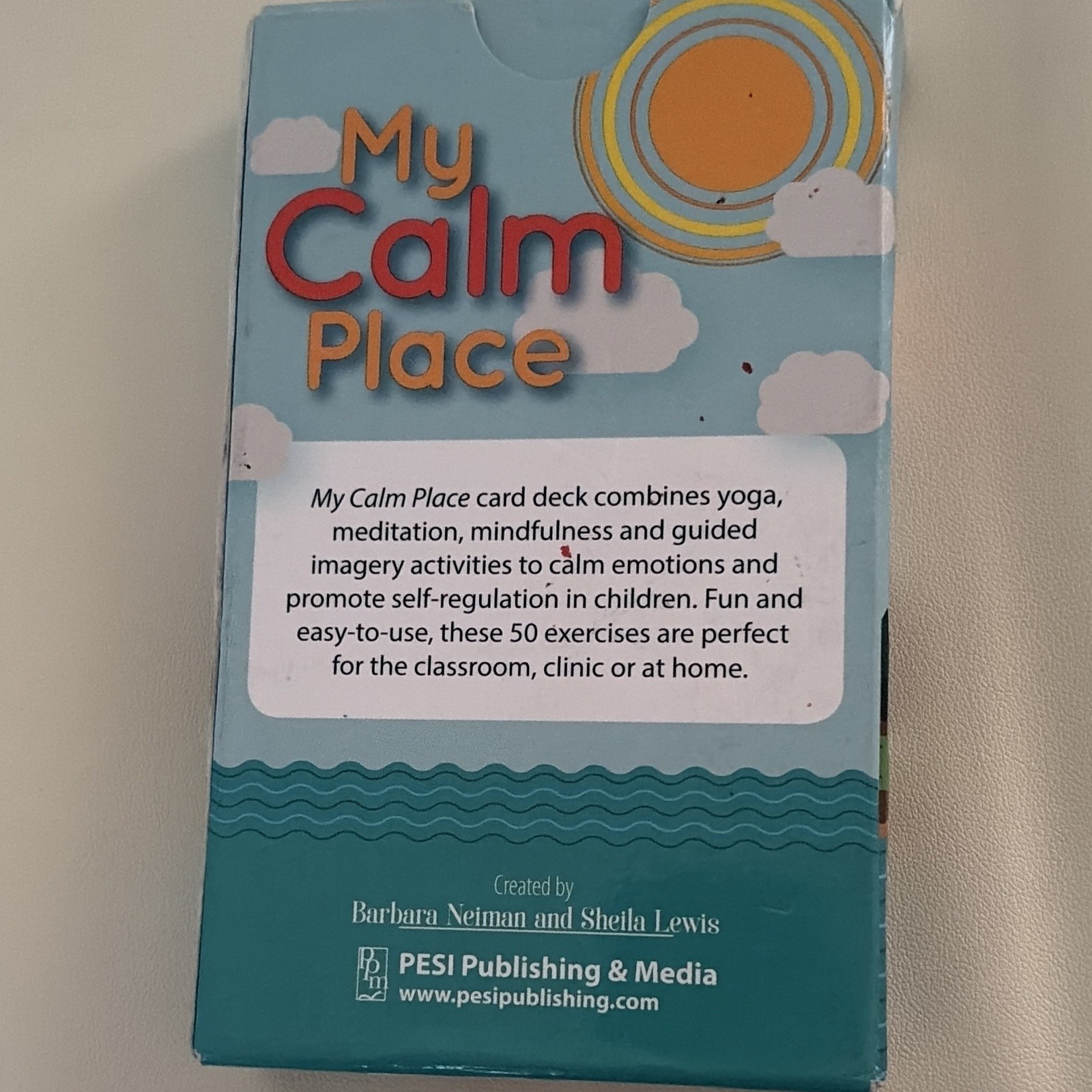 PESI Publishing & Media My Calm Place Card Deck Yoga Mindfulness Meditation Kids