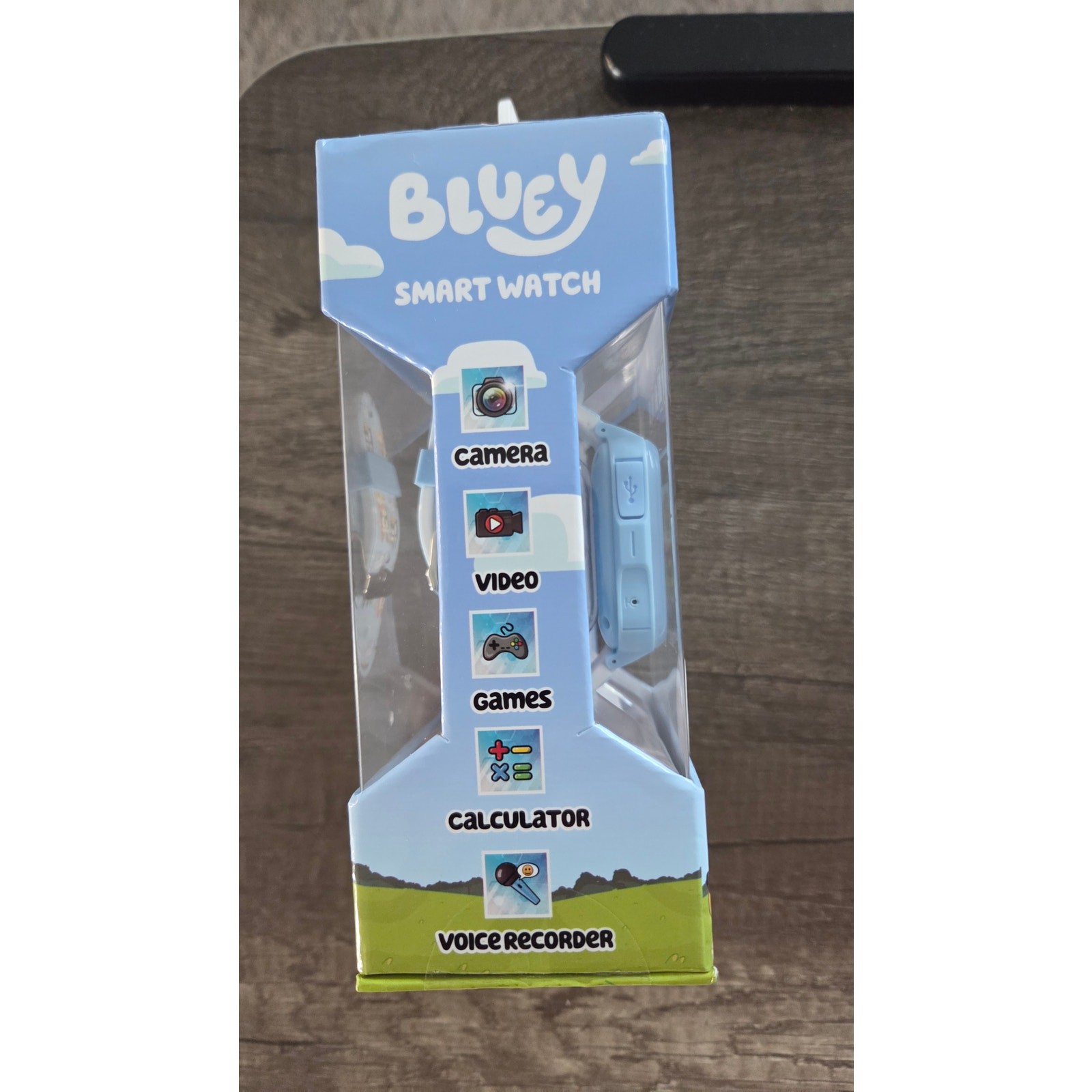 Bluey Kids Smartwatch Camera Fun Games Alarm Interactive Rechargeable New