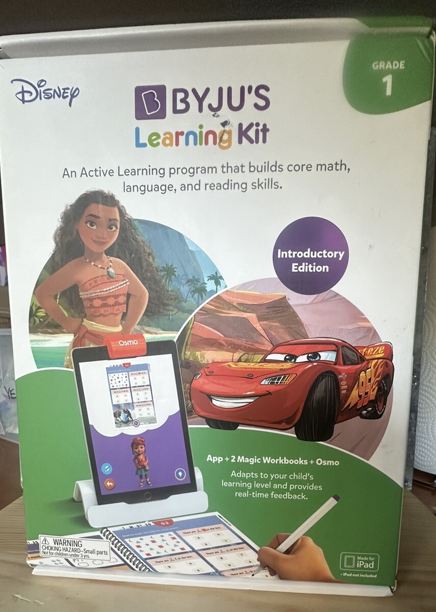 BYJU’S Learning Disney Kit: Grade 1, Introductory Edition, STEM Learning Toys