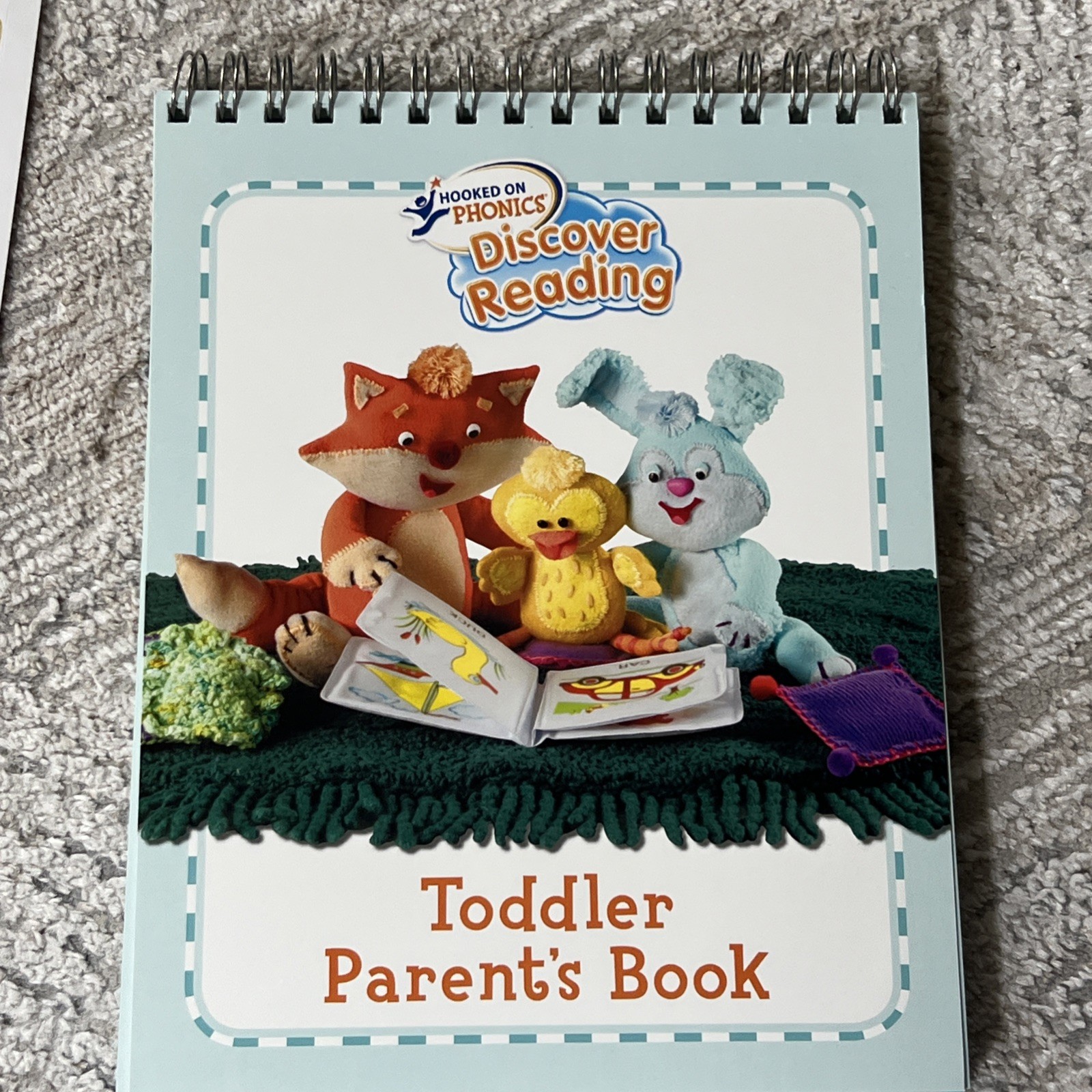 Hooked on Phonics Discover Reading Toddler Set Complete Book CD Cards