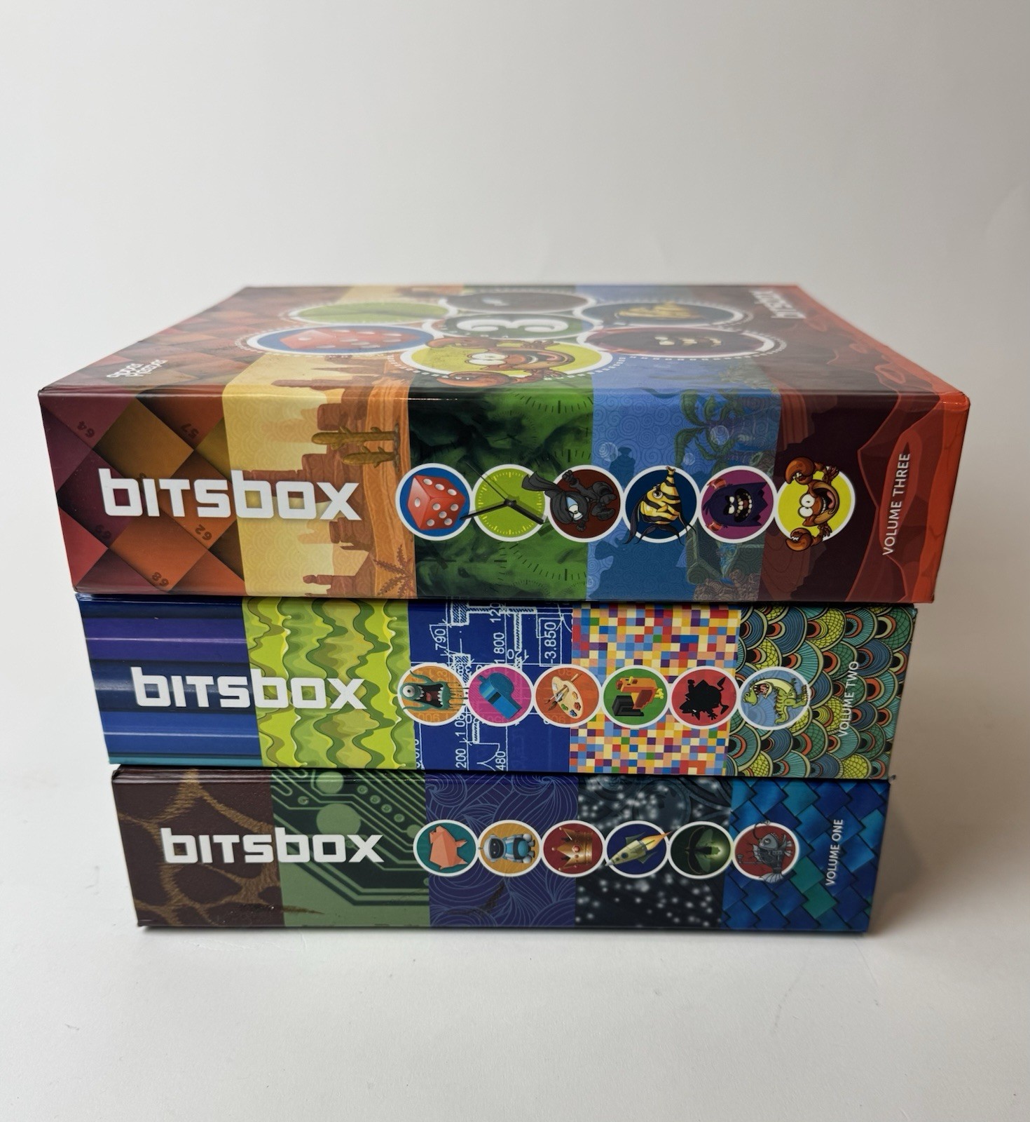 Bitsbox Coding Practice Subscription Books (3 Volumes)