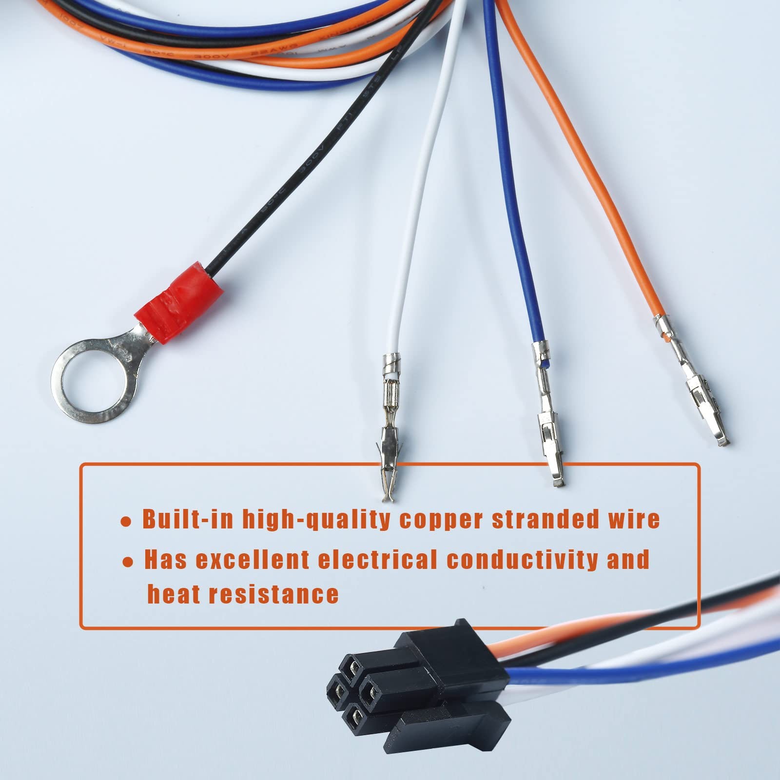 Lisnhlin Tow Mirrors Wiring Harness Compatible with Chevrolet Chevy…