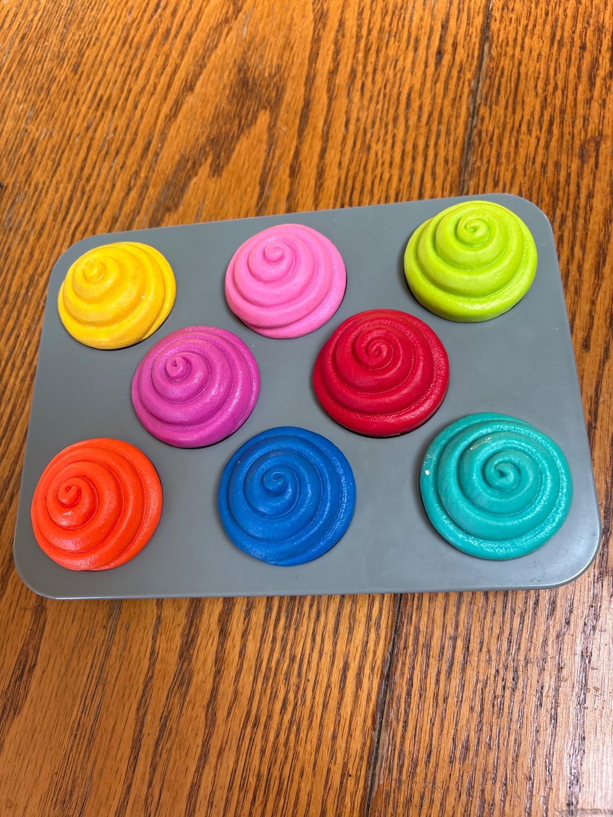 Learning Resources Smart Snacks Shape Colors Sorting Cupcake Set of 8