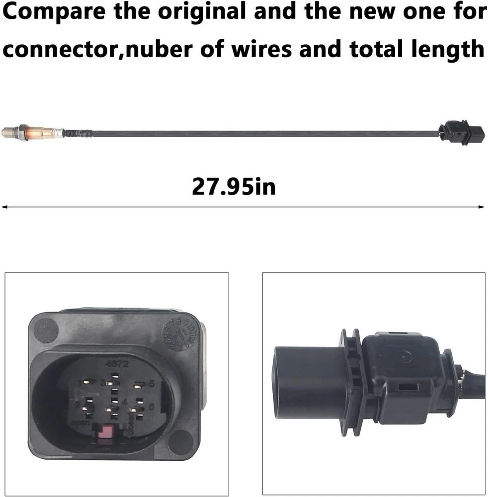 VW Jetta Golf Passat 234-5107 O2 Oxygen Sensor Air Fuel Ratio Upstream 250-25035