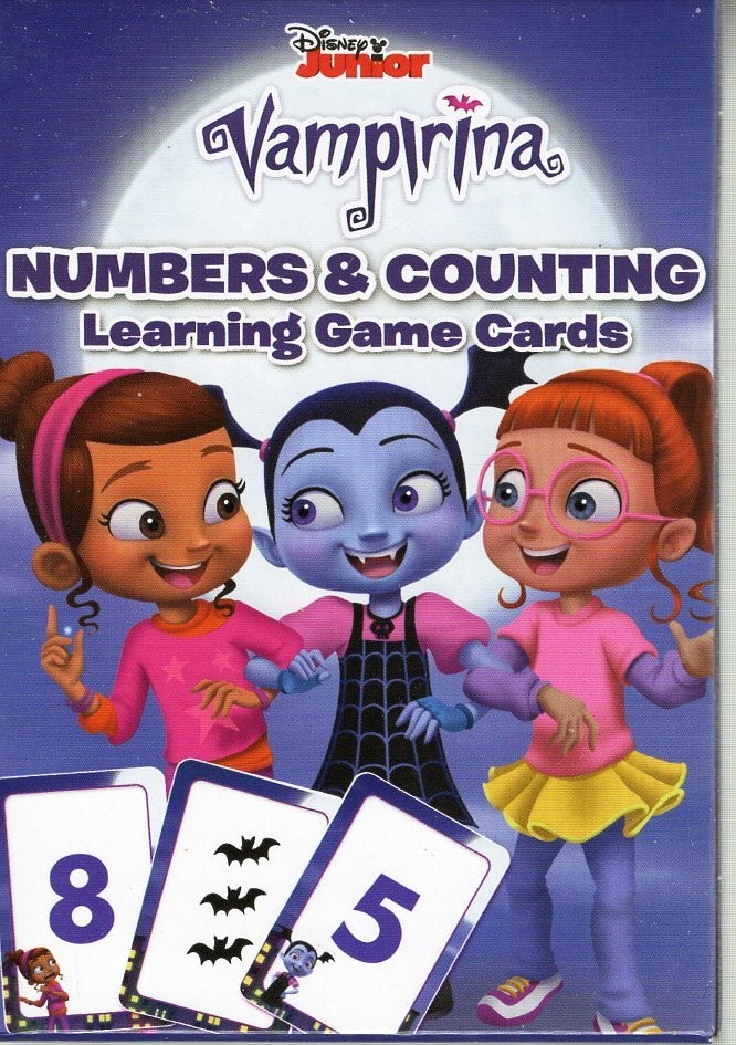 Disney Junior – Vampirina – Number &Counting – Learning Game Cards