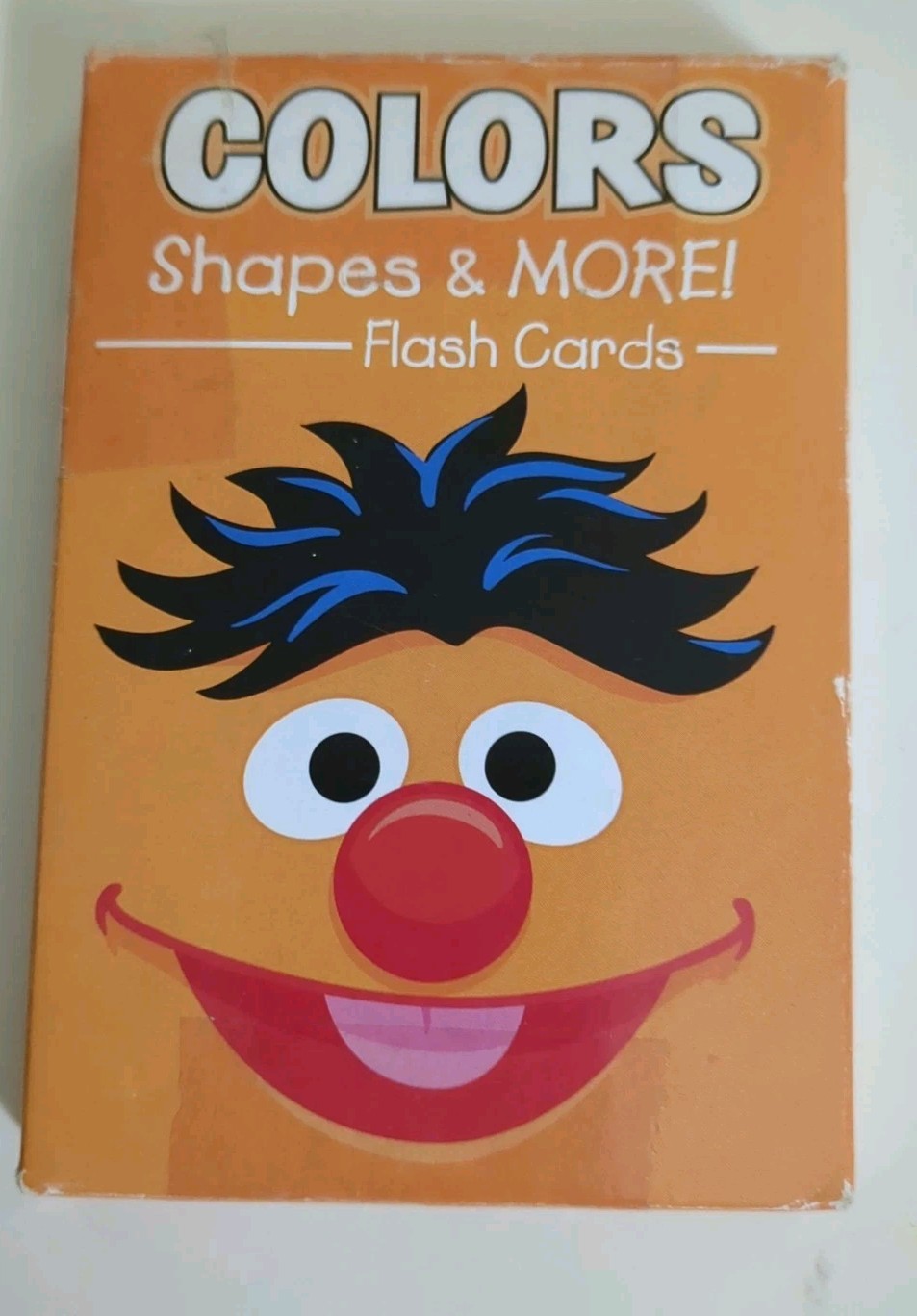 Lot Of 3 Vintage Educational Flashcards Sesame St Numbers Colors Shapes Alphabet