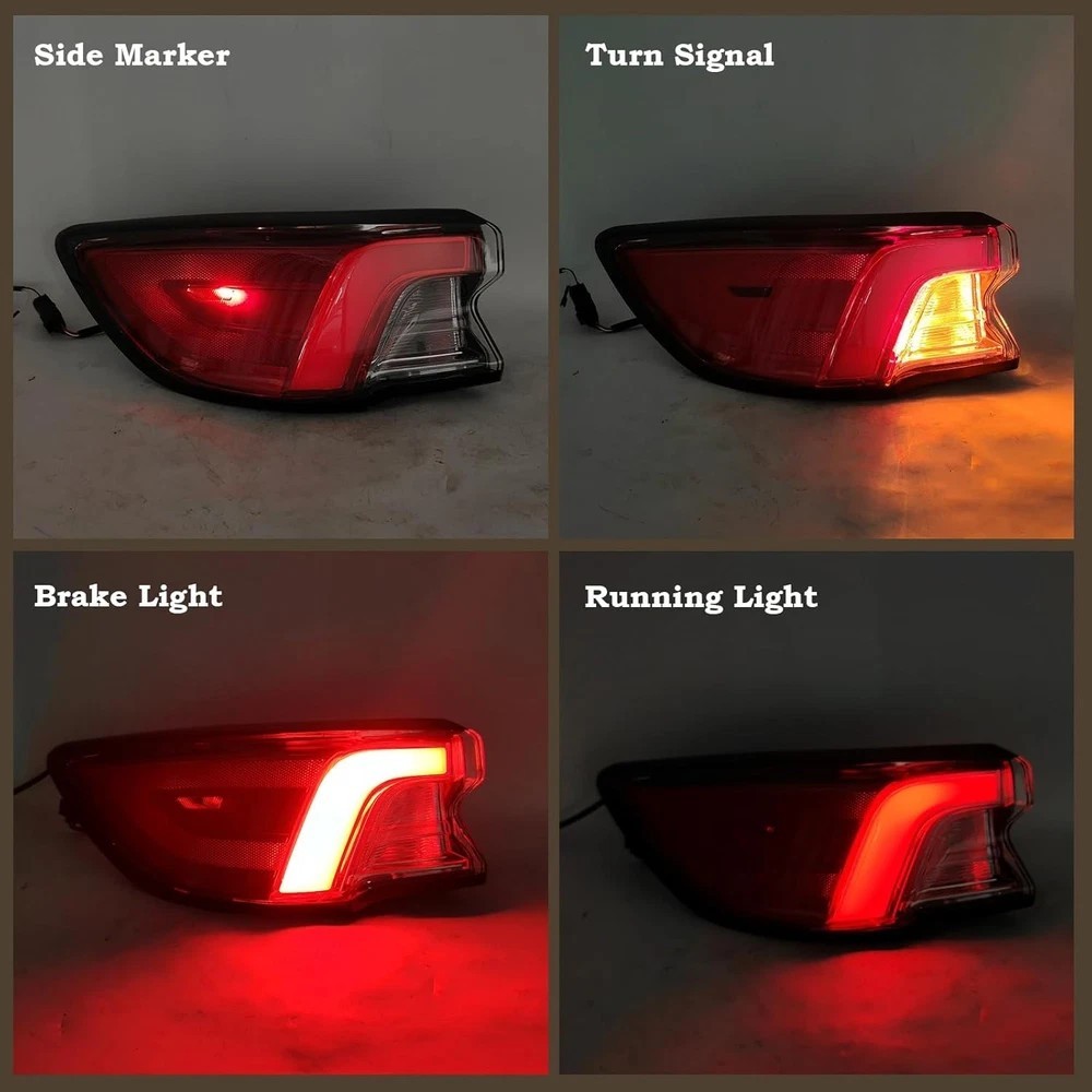20-22 Ford Escape LED Tail Light Outer Left Driver Side LJ6Z13405E FO2804128