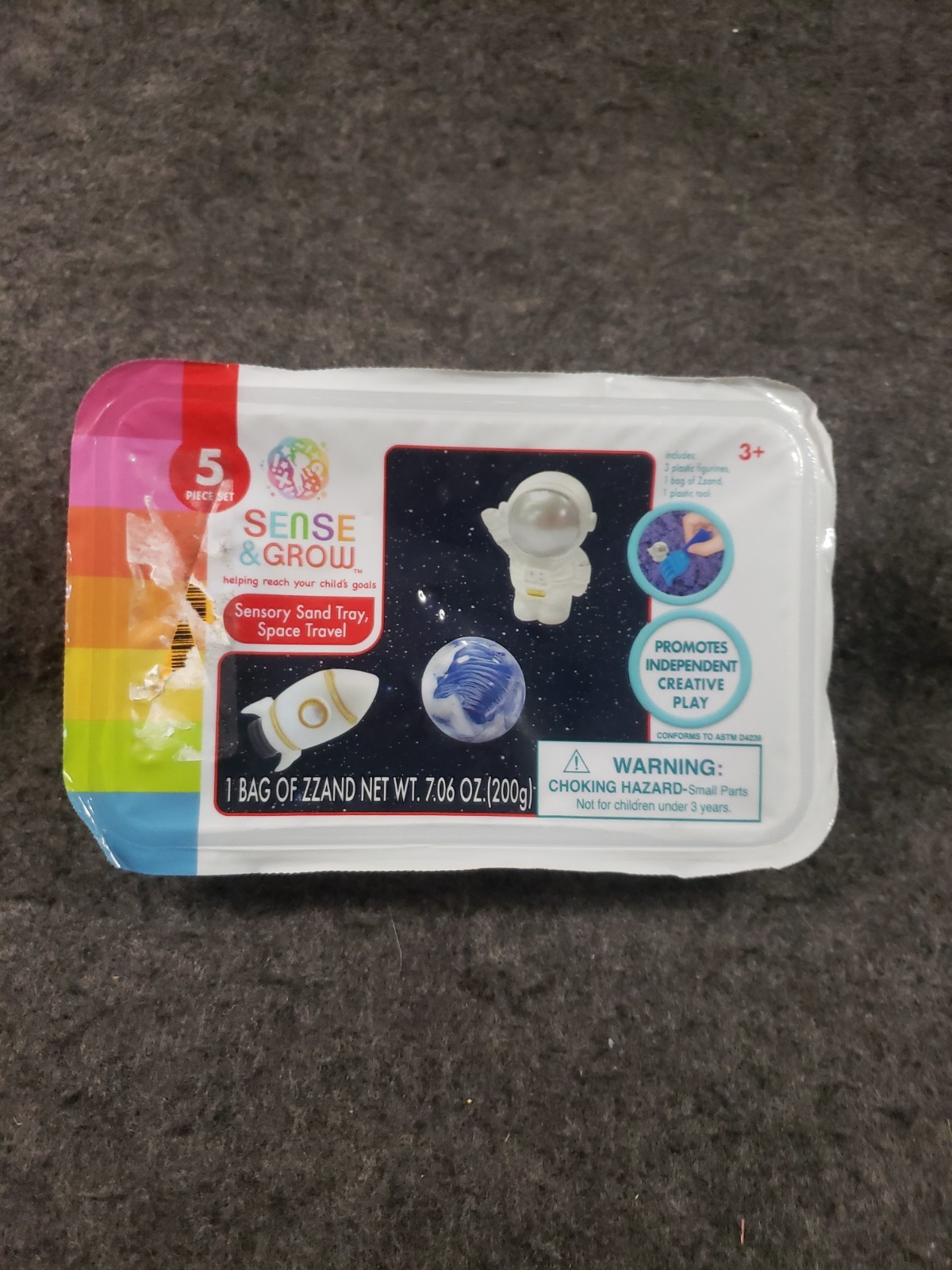 Creative Sense and Grow Sensory Sand Tray Space Travel (C5B2)