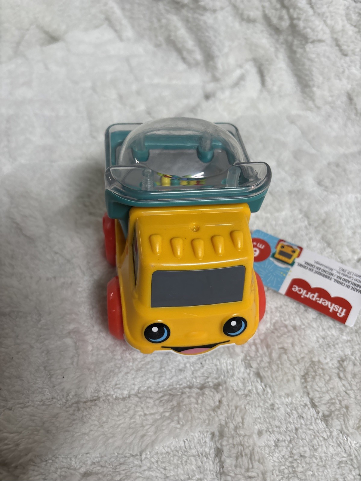 Fisher-Price Baby Toy Poppity Pop Dump Truck Ball Popper Push-Along Vehicle, Age