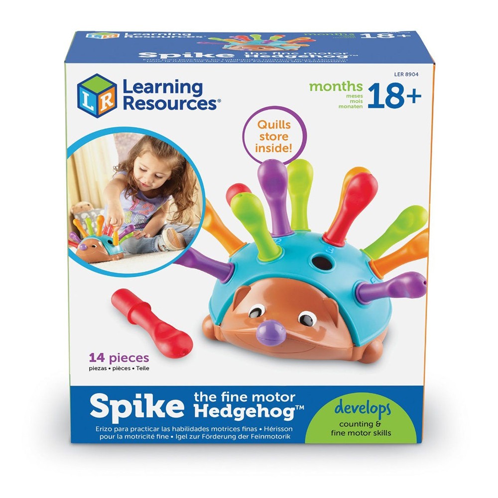 Learning Resources Spike the Fine Motor Hedgehog – Children’s Colour and Sorting