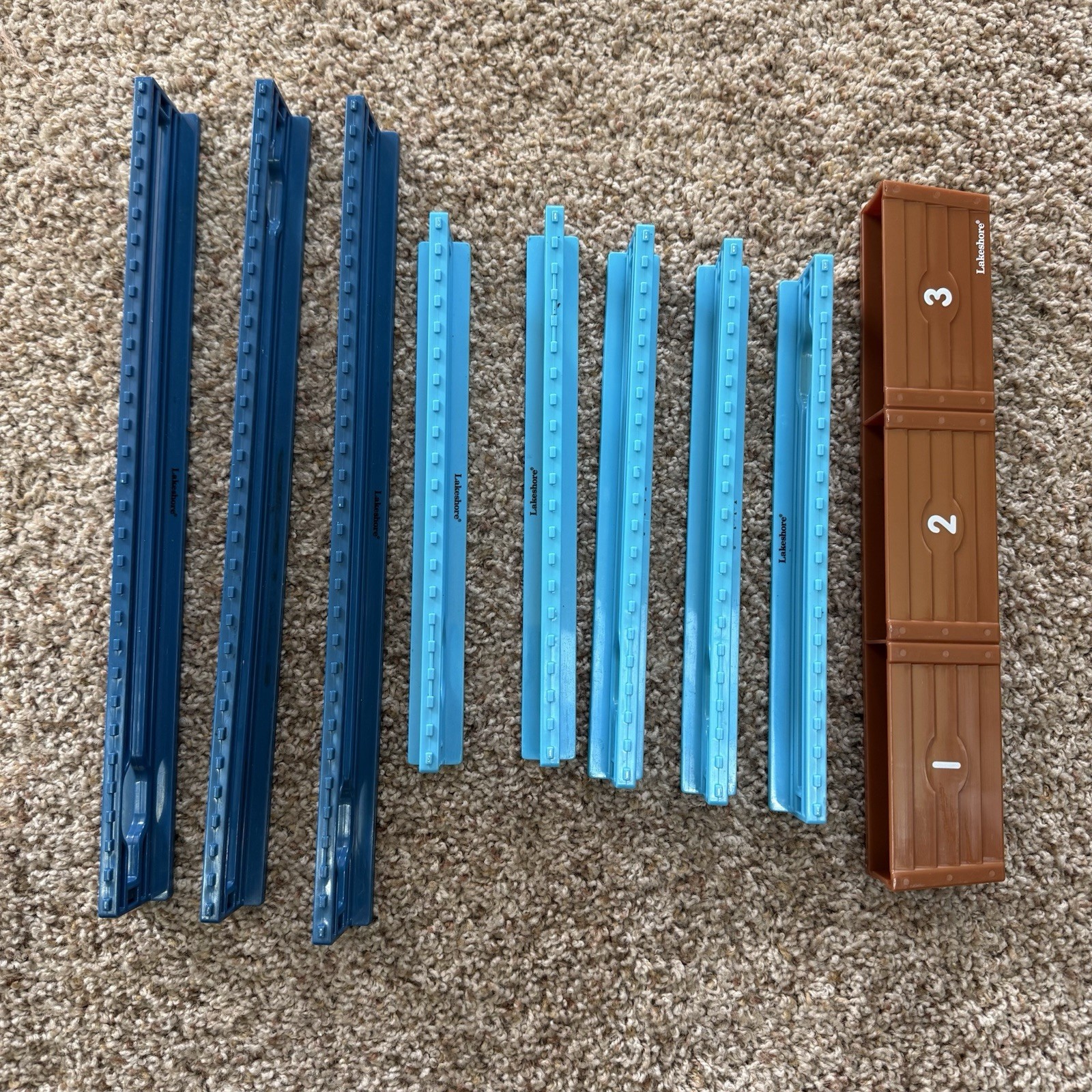 STEM Engineer-A-Coaster from Lakeshore Roller Coaster Mag Tracks, Extras Only