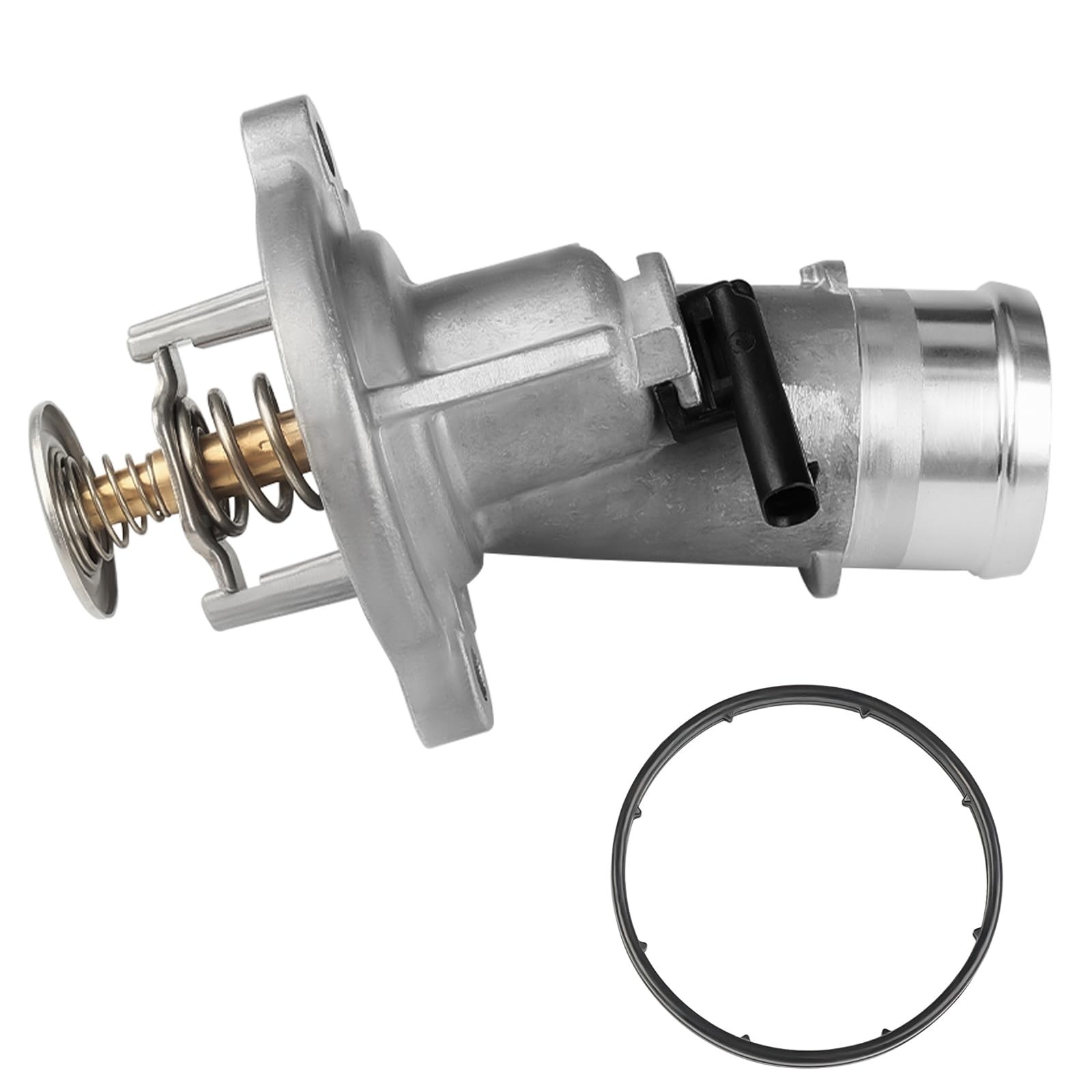 Aluminium Thermostat Housing Assembly Compatible with Dodge Ram 2500/3500/450…