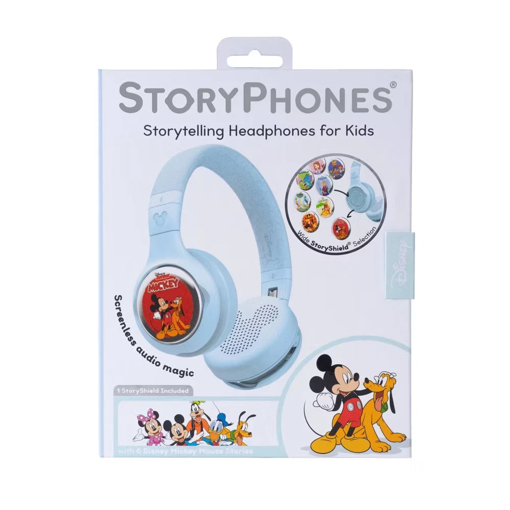 Disney storyphone headphones – wireless – BLUE – MICKEY MOUSE – B4