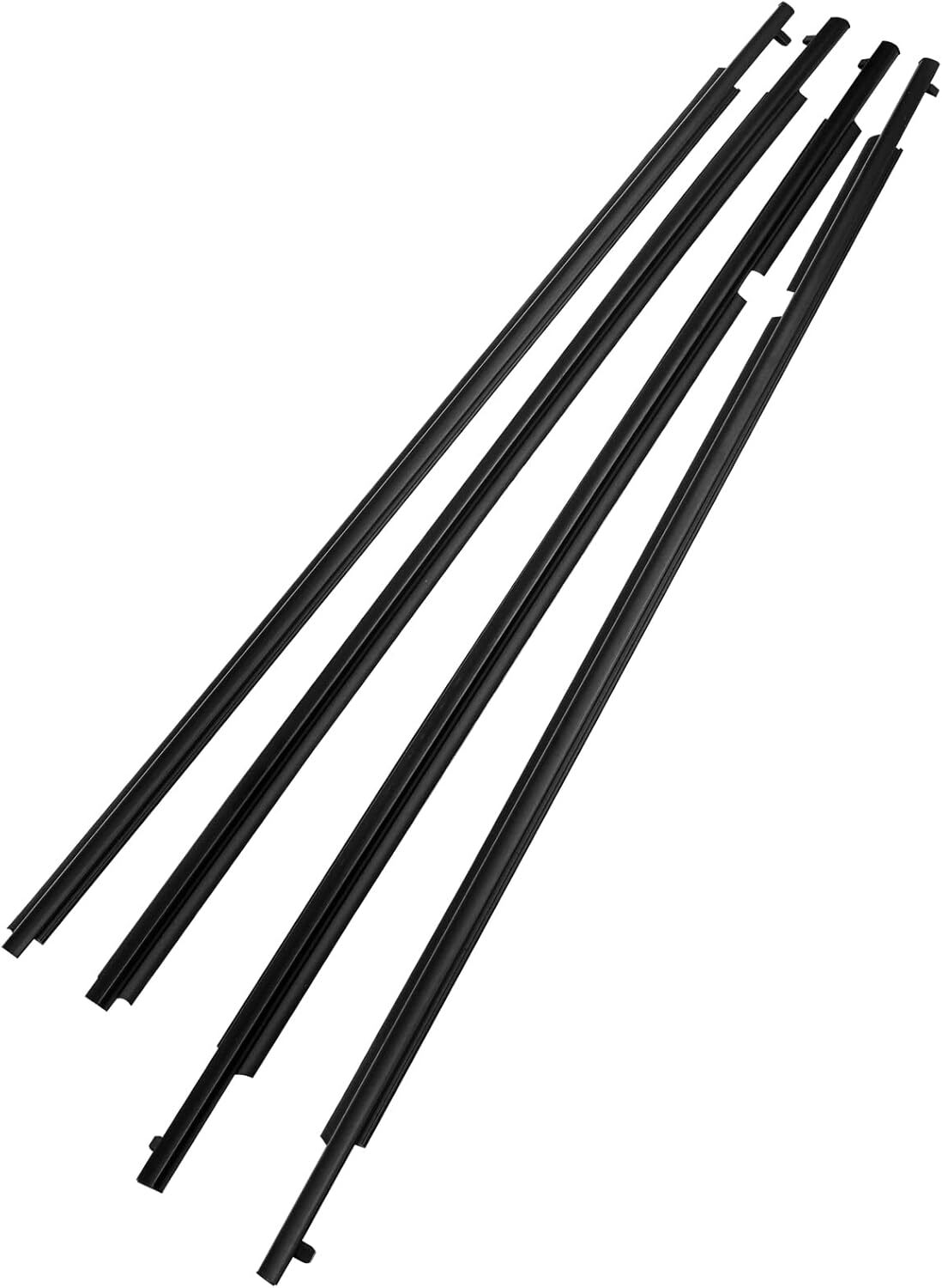 BHB Set of 4 Car Outer Door Window Moulding Trim Compatible with Toyota Scion xB