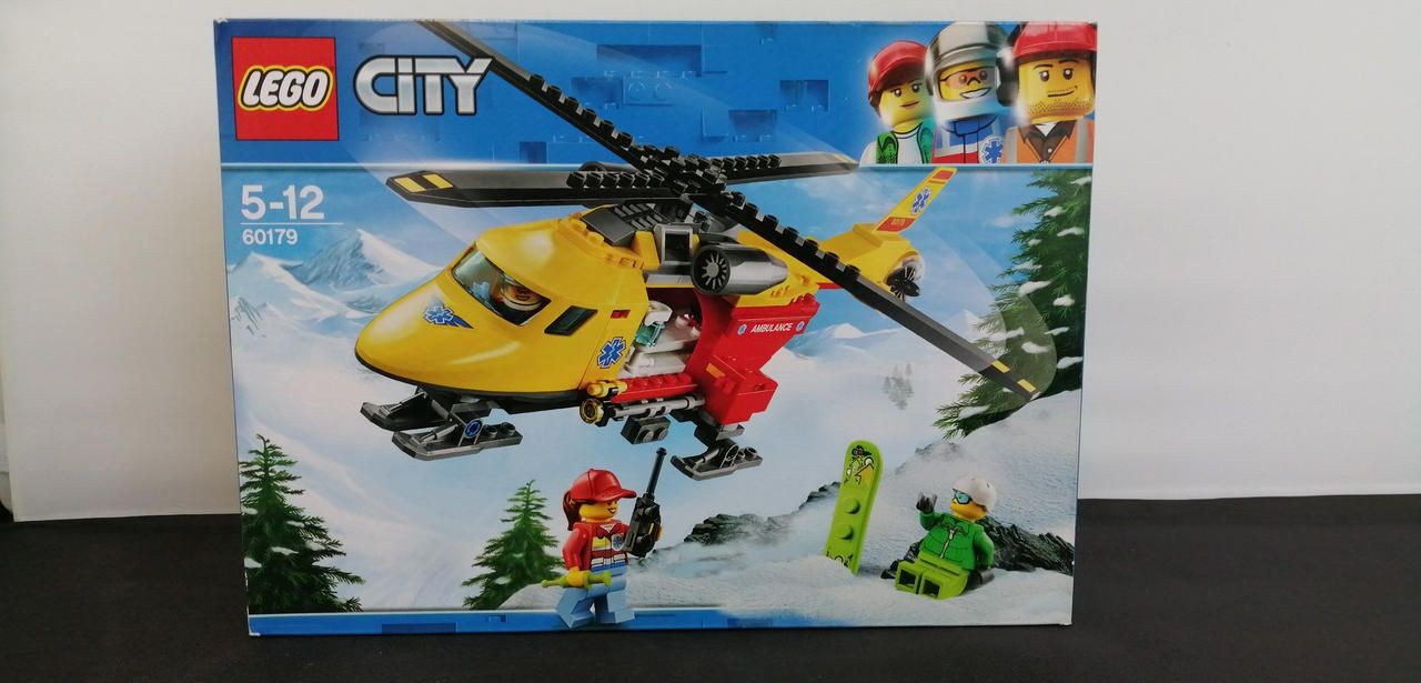 LEGO CITY Emergency Helicopter 60179 Used