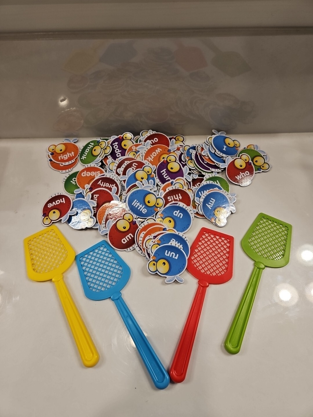 SIGHT WORDS SWAT A SIGHT WORDS GAME, Educational, 114 Pieces 1D