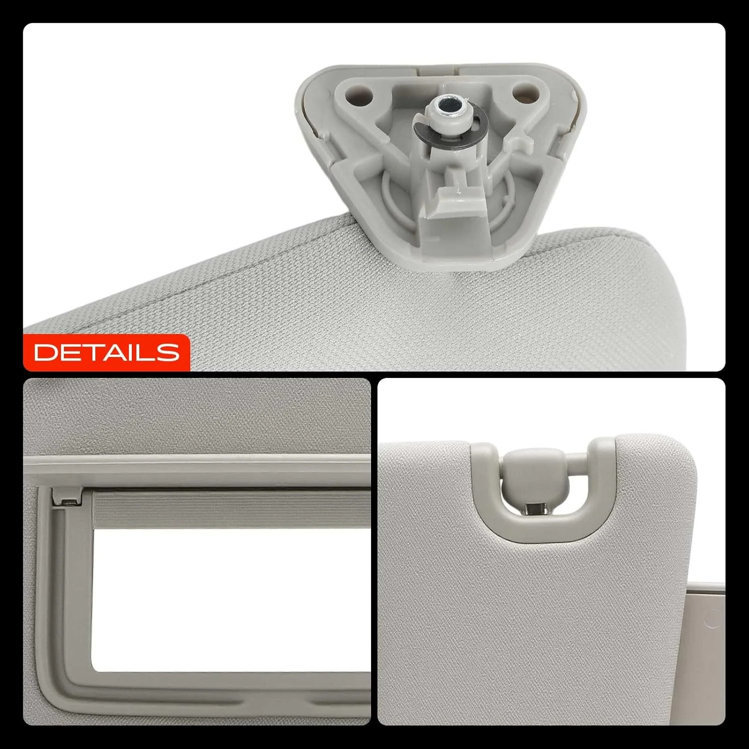 A-Premium Driver Left Side Sun Visor Compatible with Nissan Sentra 2013 2014 201