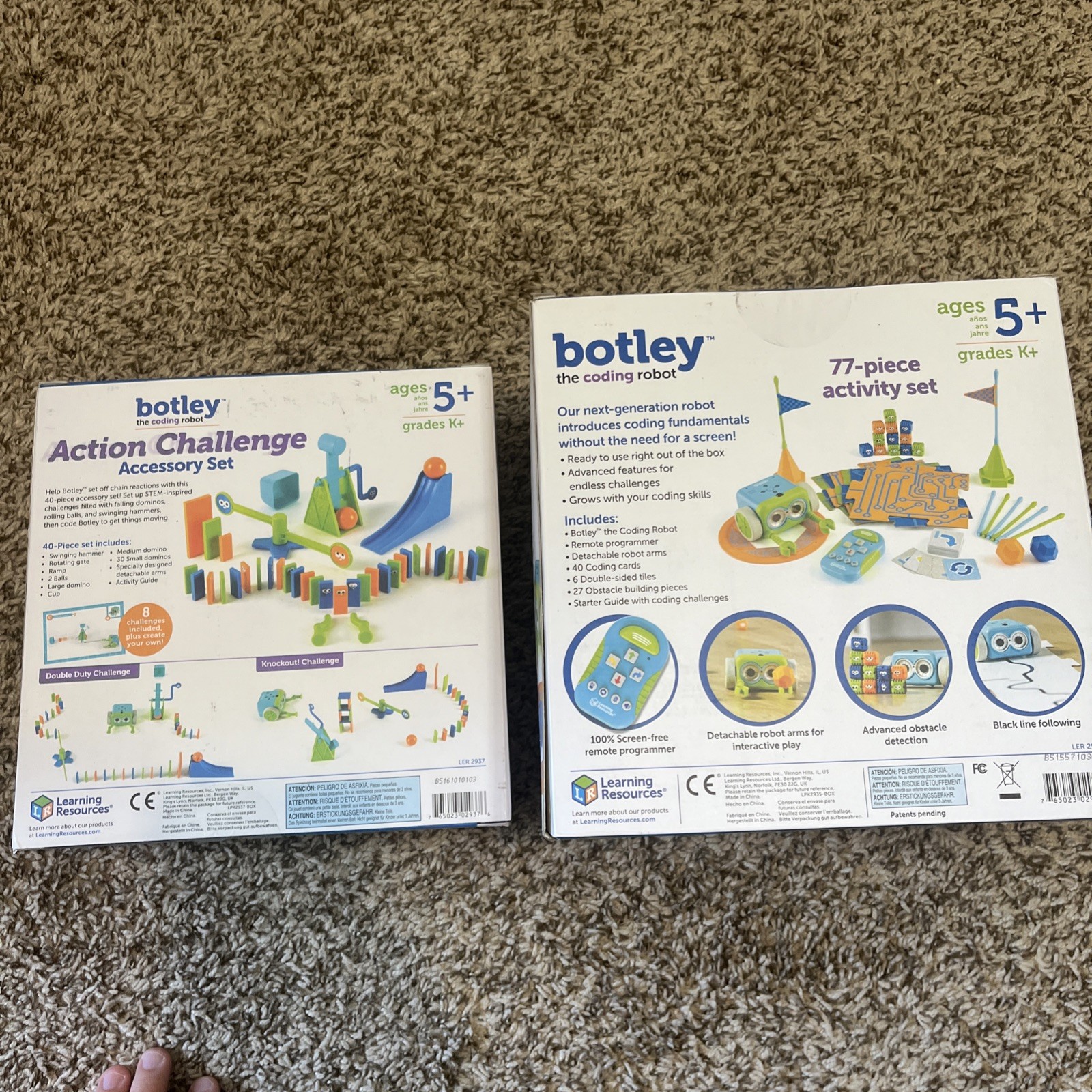Botley the coding robot 77 Piece Activity Set & Action Challenge Accessory Set