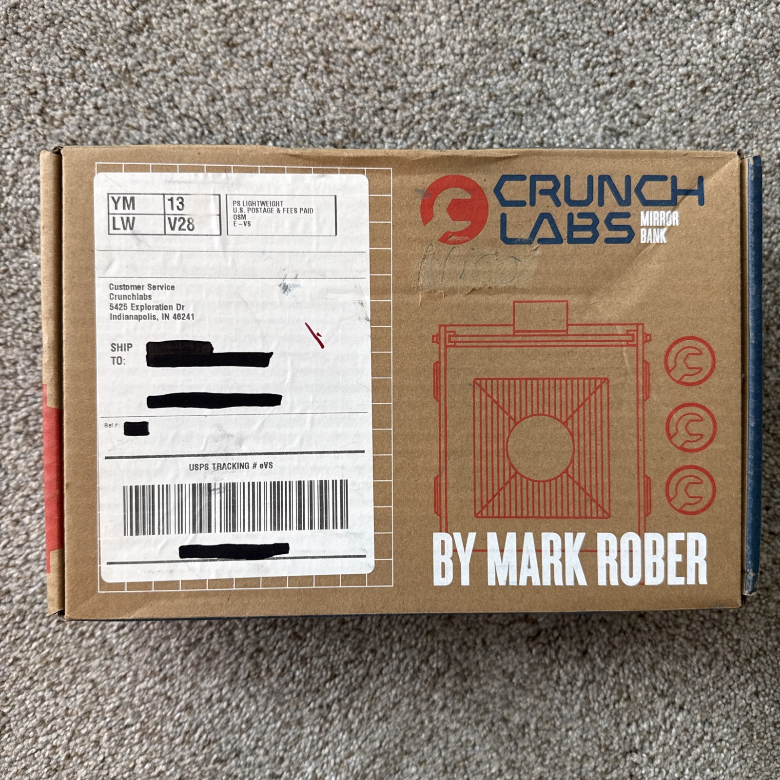 Crunch Labs Build Box by Mark Rober Year 1: Mirror Bank (BUILT – TAKEN APART)