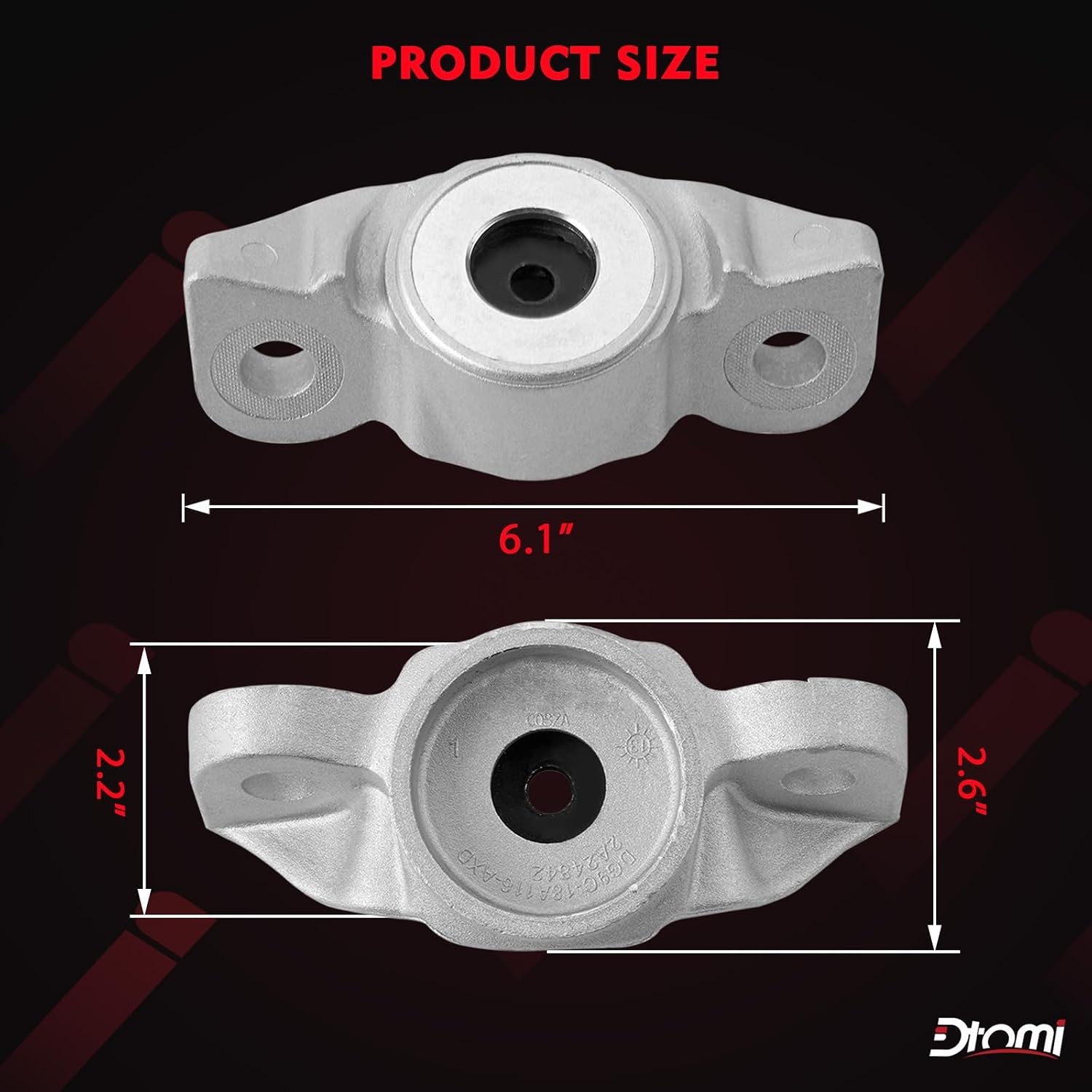 Rear Upper Shock Mount Bracket for Fusion MKZ