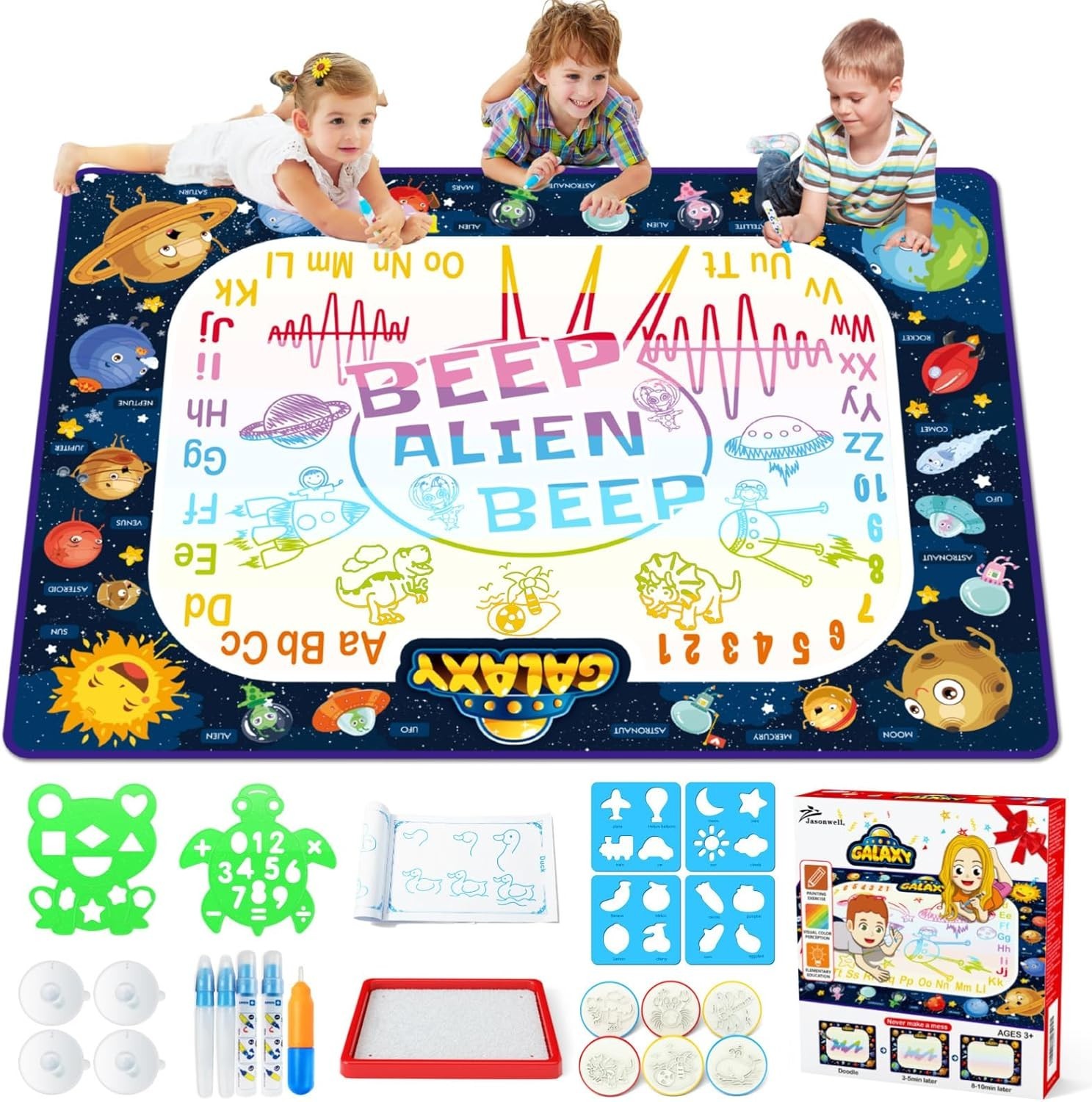 48″x36″ Large Magic Drawing Doodle Mat Educational Toys Christmas Birthday Gifts