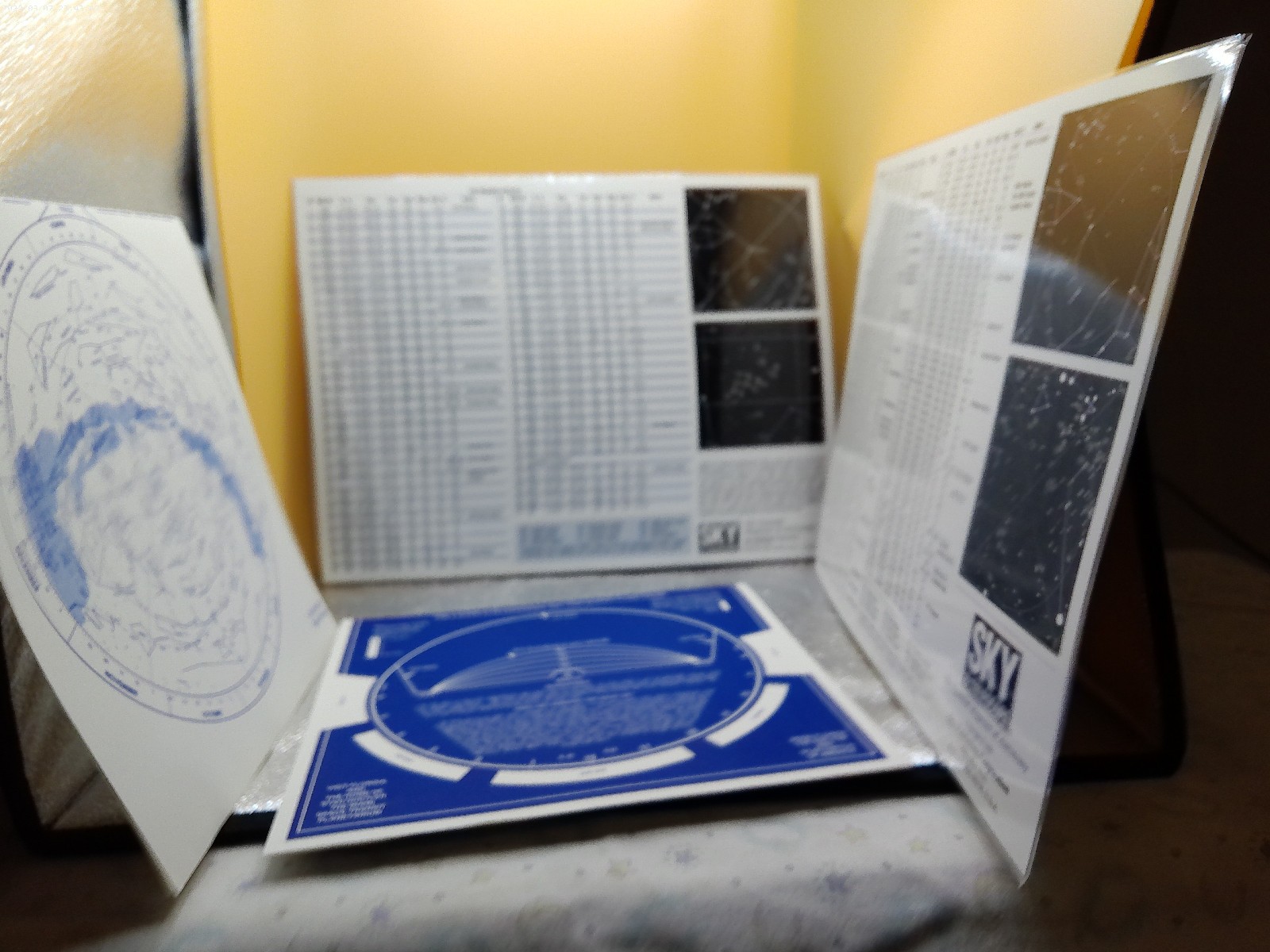 Jack Horkheimer Star Hustler wheel Messier cards astronomy lot 4 vintage