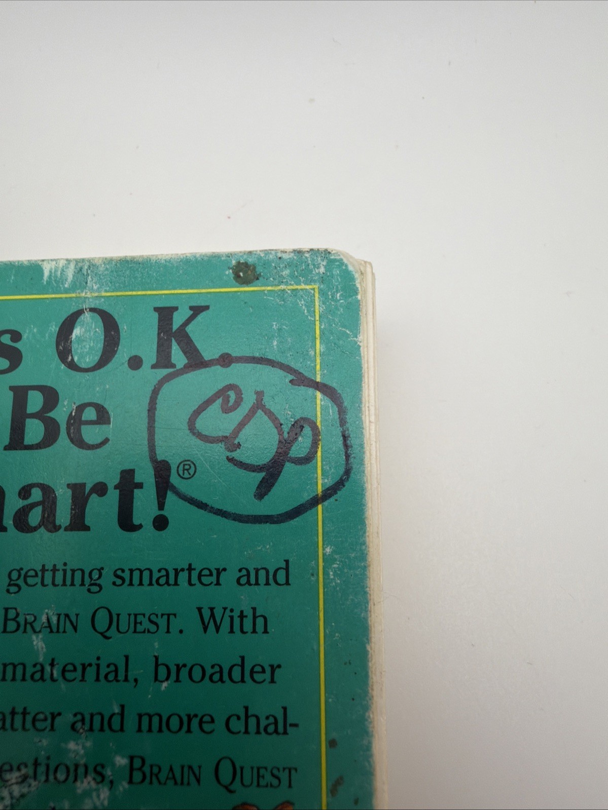 Brain Quest Game Workman 740 Questions Answers “It’s OK To Be Smart” Edition
