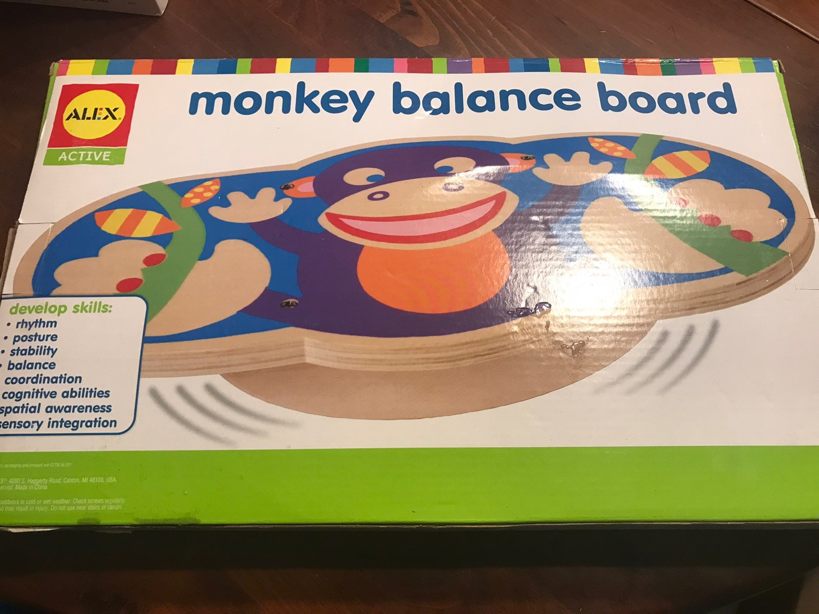 Alex Monkey Balance Board Children’s Develop Muscle Sensory Posture Coordination