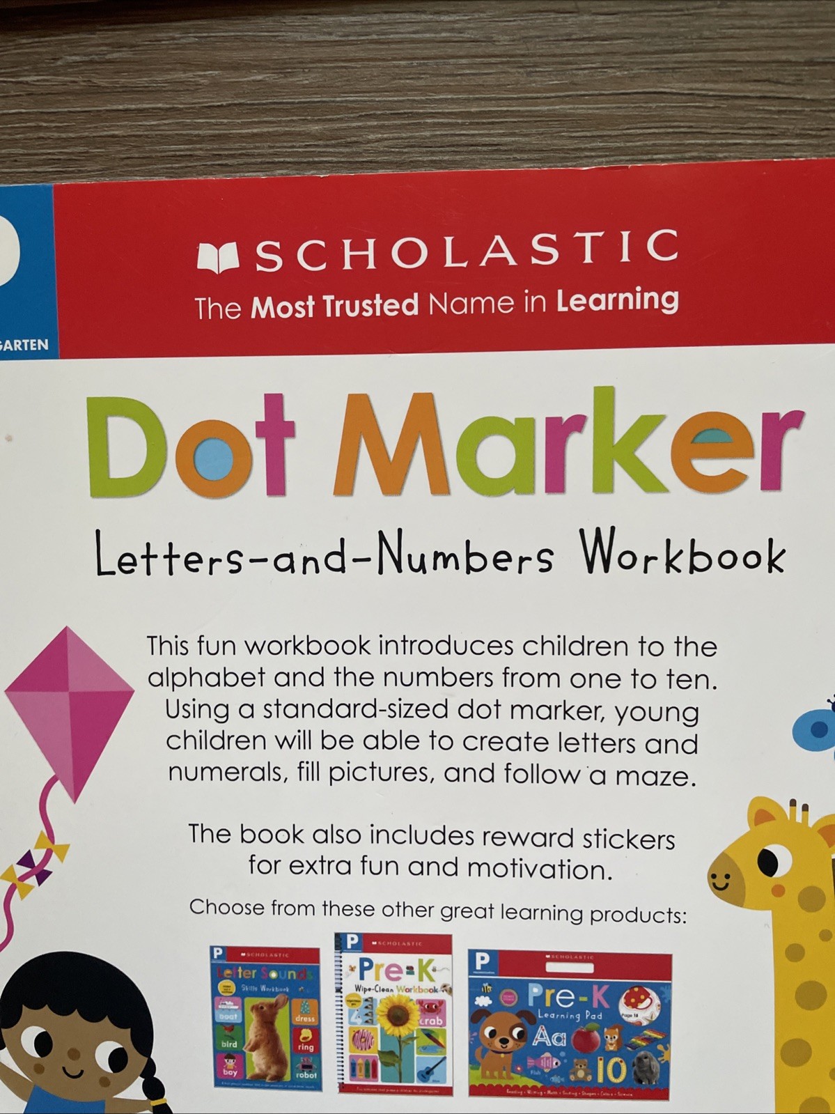 Pre-K Bundle Learning Books Alphabets Colors Scissor