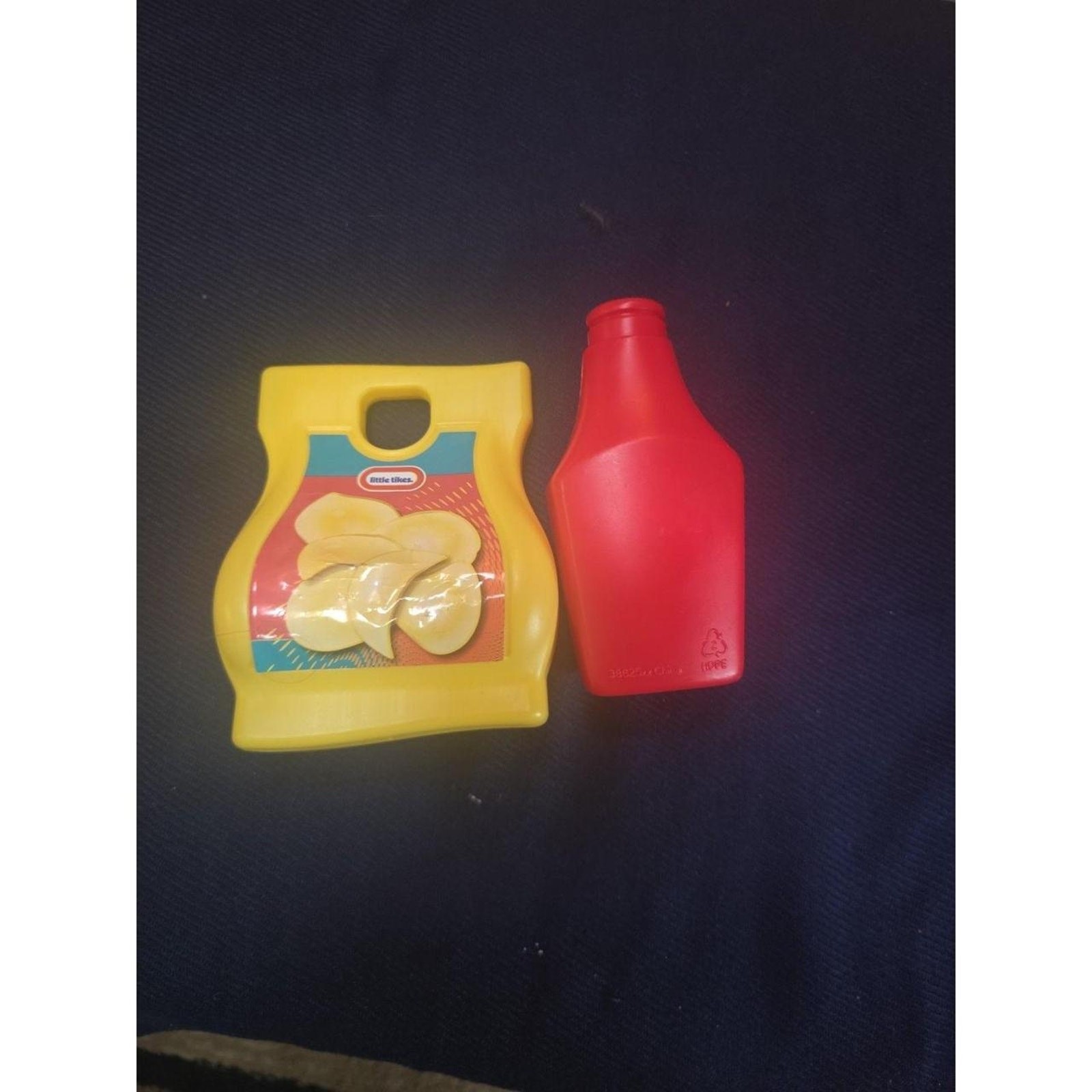 Little Tikes pretend play food replacement ketchup and chips