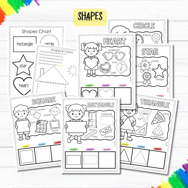 Personalized Coloring & Activity Book with Name Crayons, Alphabet, Multicolor