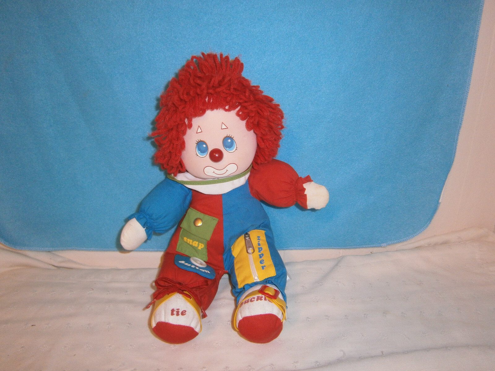 Vintage American Greetings Amtoy “Learn to Dress” Clown, 1983