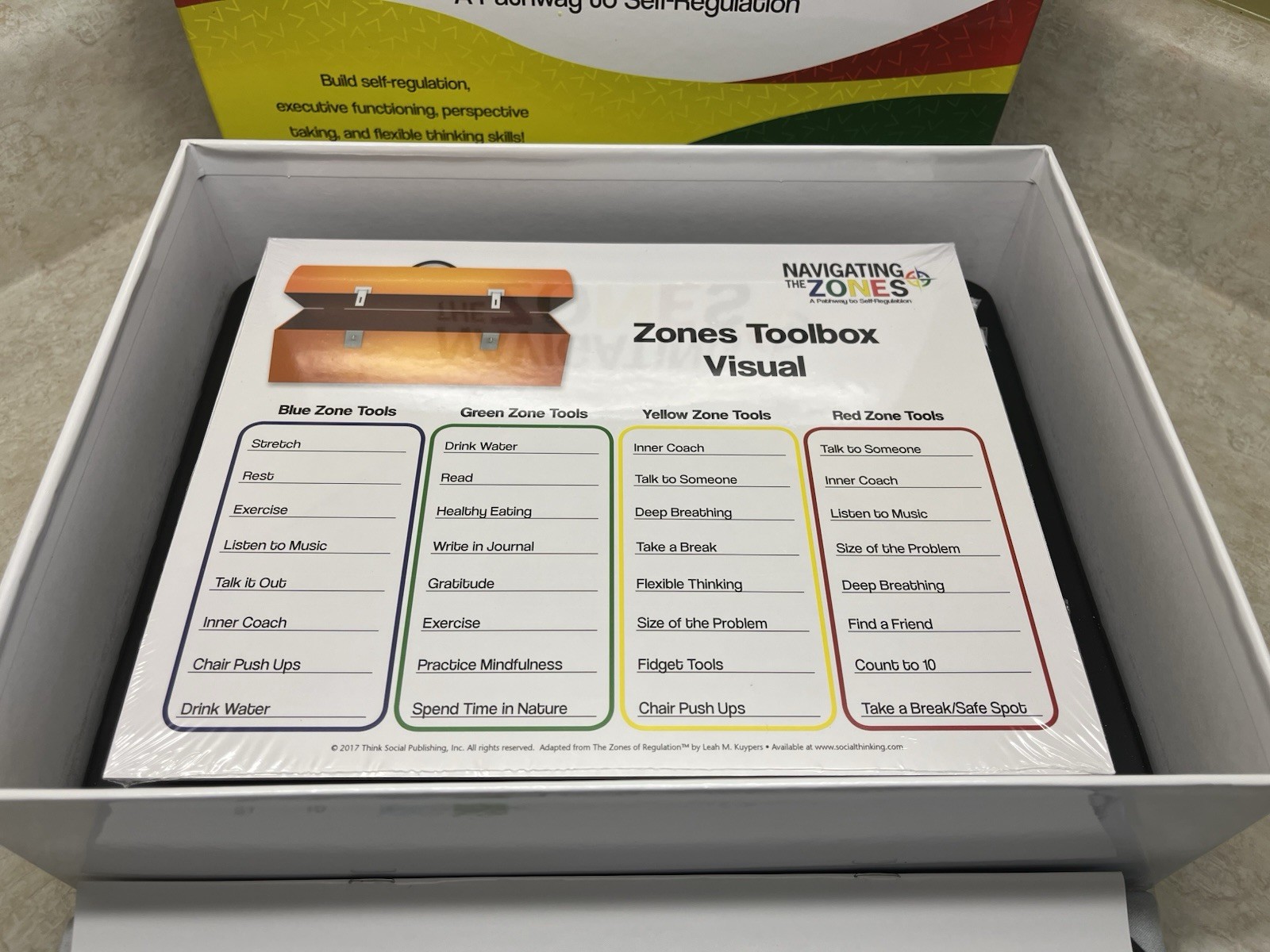 Navigating the Zones Pathway to Self Regulation Basic & Advanced New Open Box