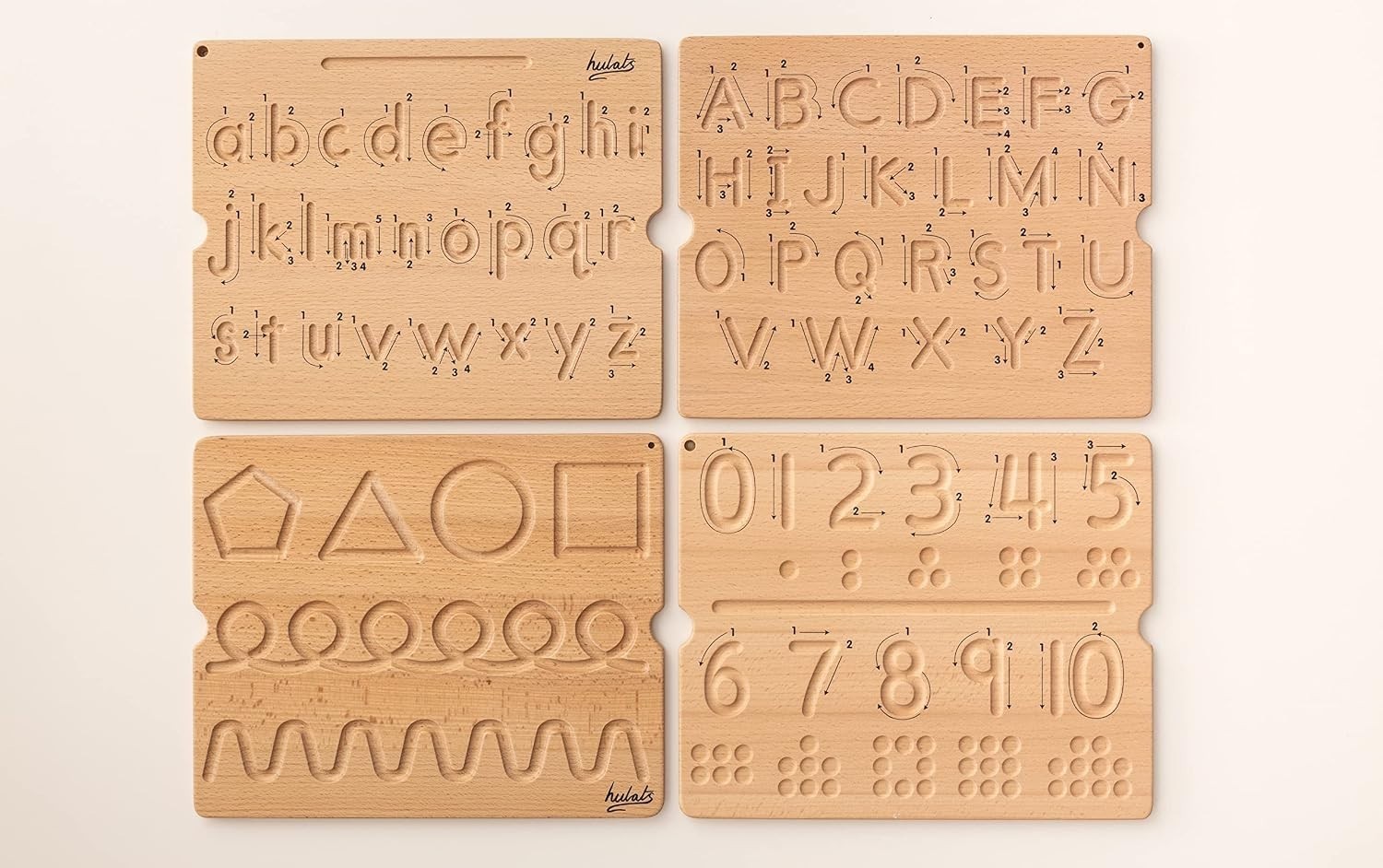 Montessori Alphabet & Numbers Tracing Set – Ages 3-5