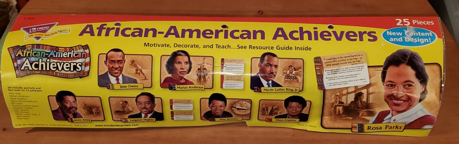 African American Achievers Poster Set