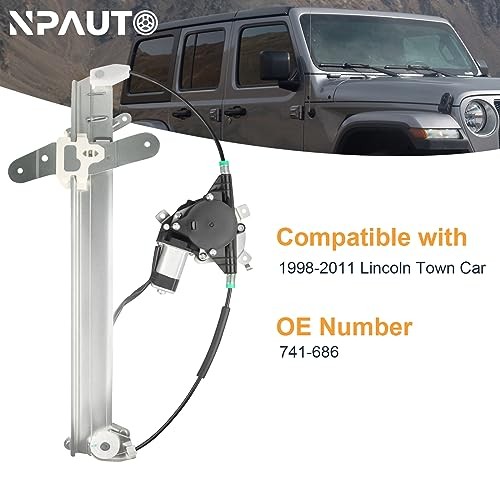 Lincoln Town Car Window Regulator Left 1998