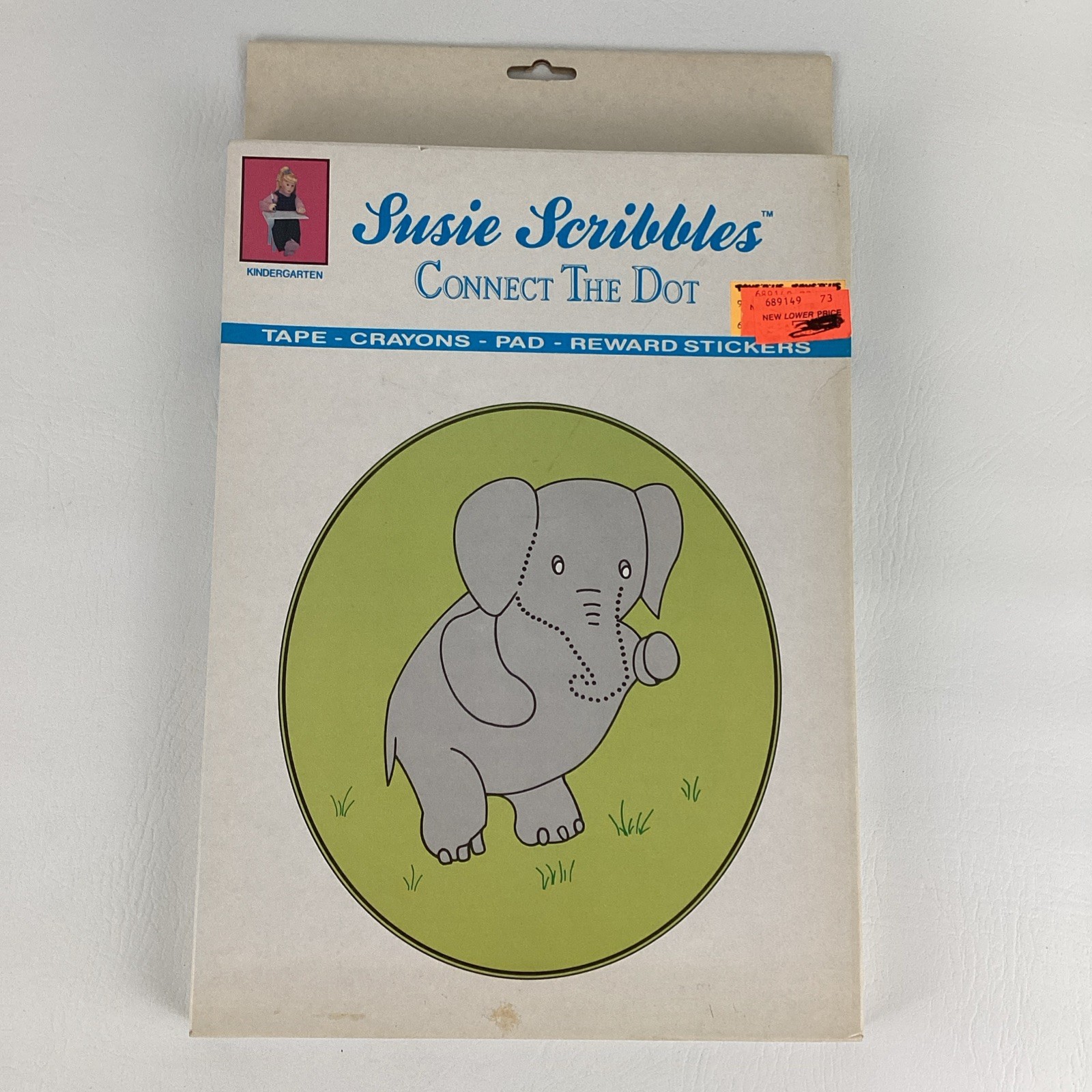 Susie Scribbles Kindergarten Home Learning Cassette Tape Connect Dot Math