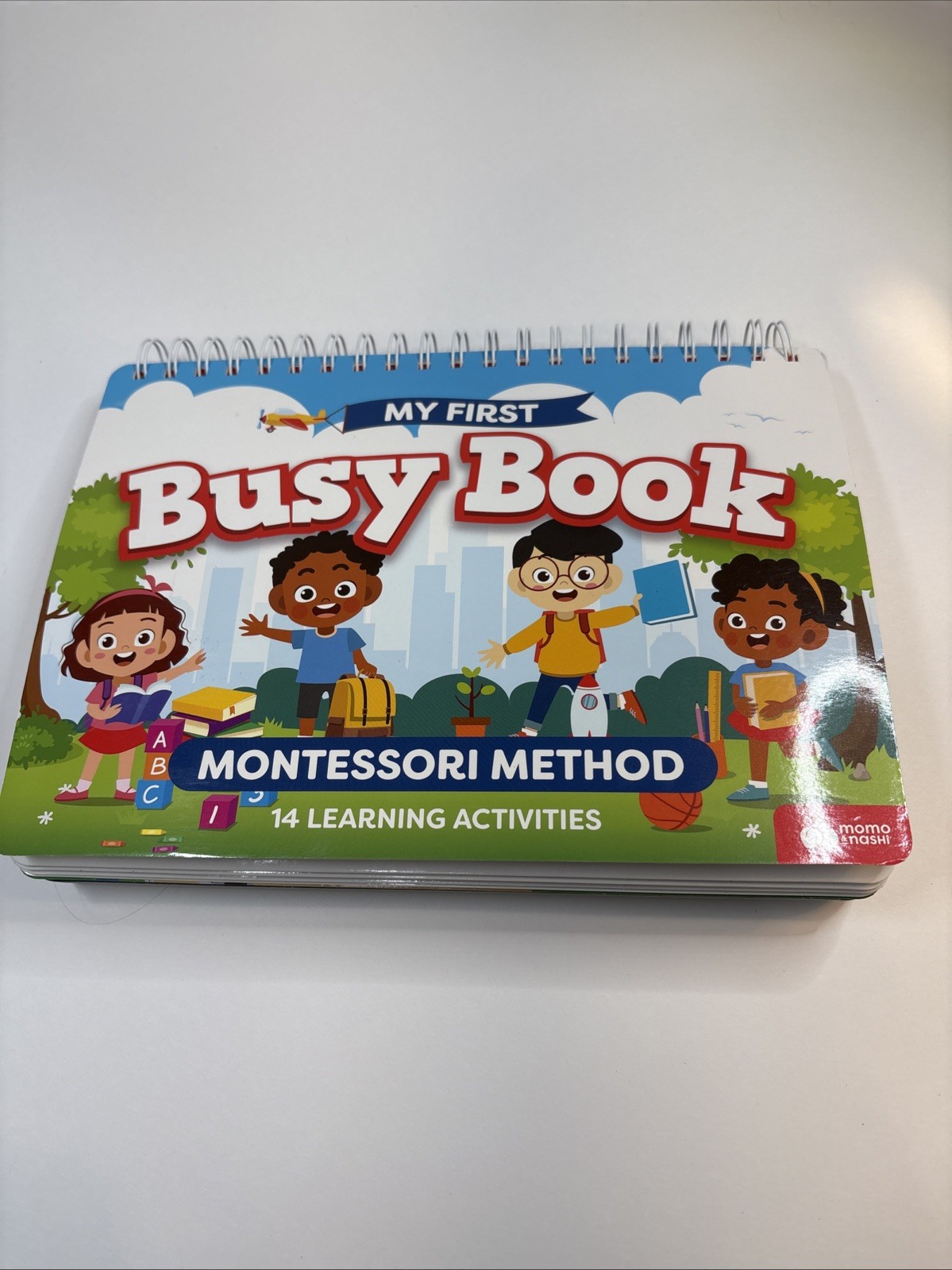 My First Busy Book Montessori Method 14 Learning Activities Complete
