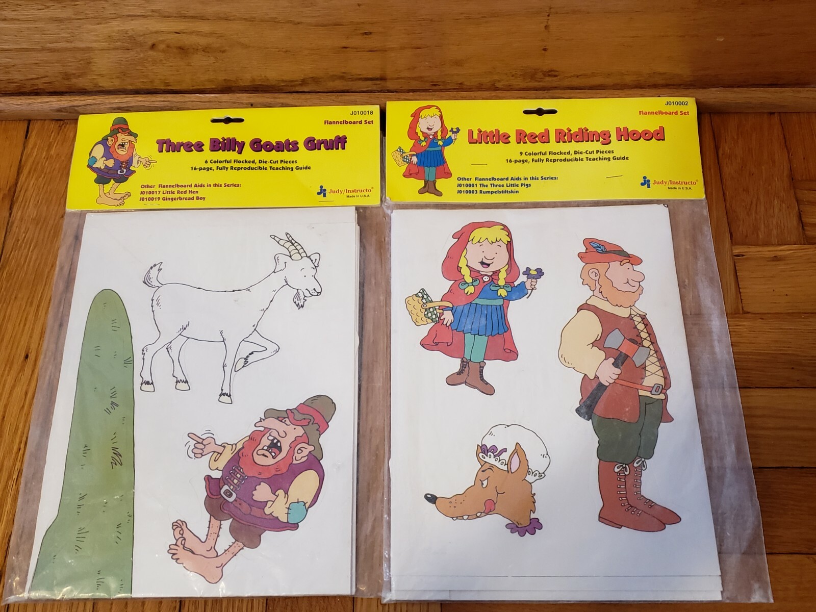 Judy Instructo Flannelboard Sets Children Storytelling Felt