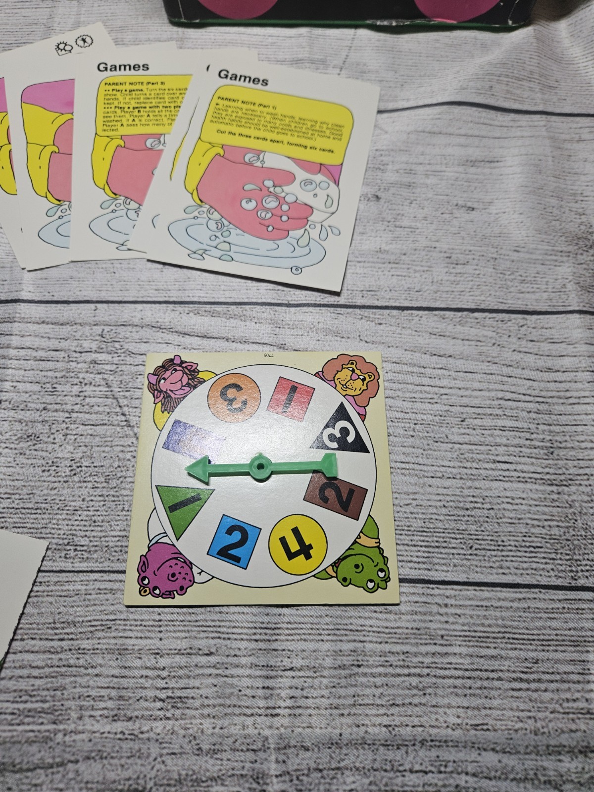 Vintage Sweet Pickles Preschool Program Learning Case Activity Bus Full w/Cards
