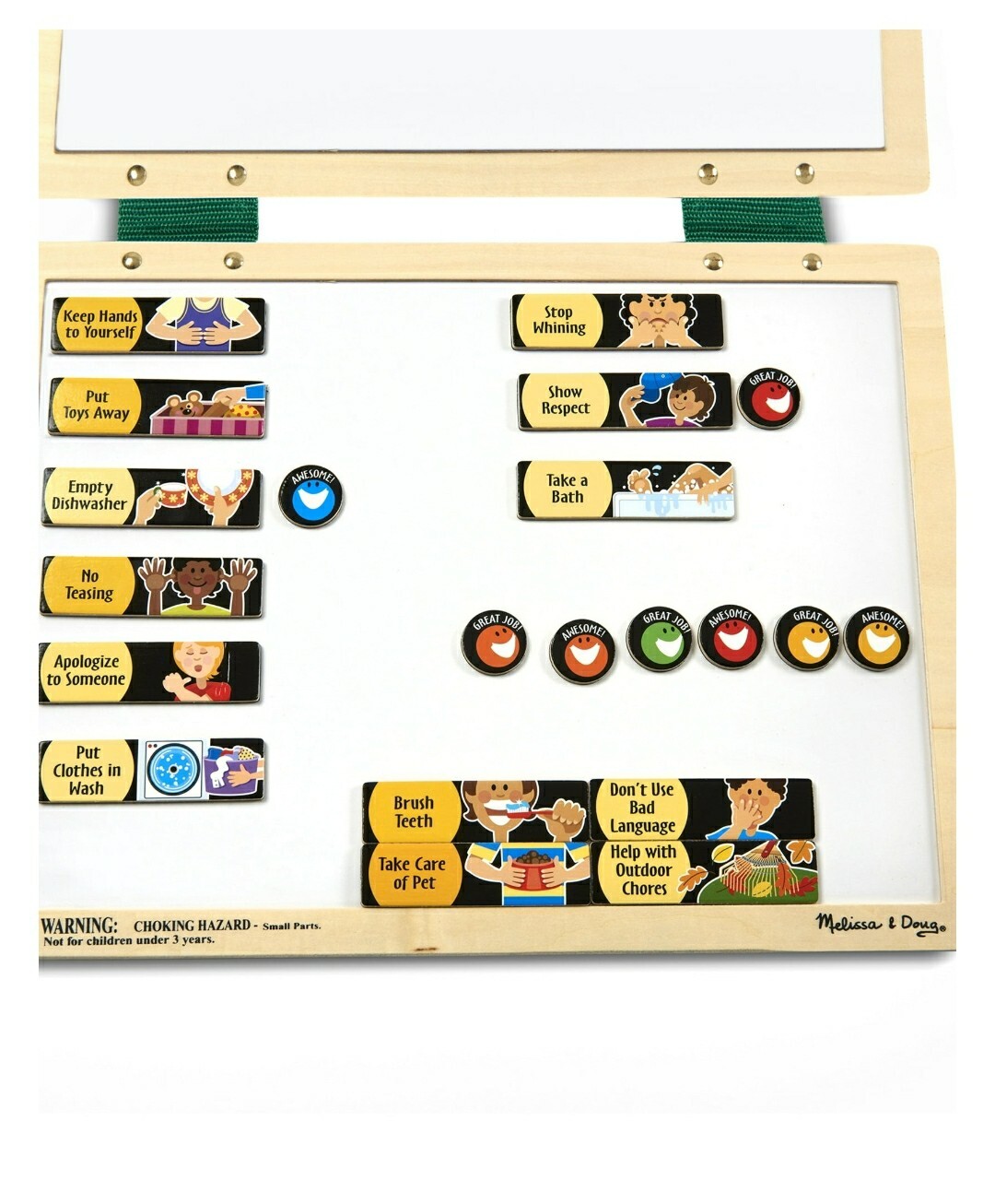 Melissa & Doug My Magnetic Responsibility Chart
