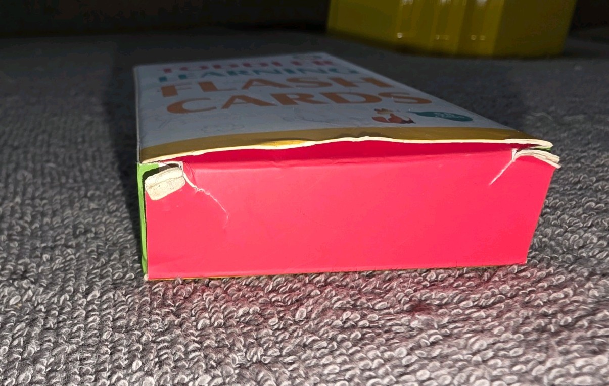 Flash Cards for Kids Alphabet Toddlers Early Learning Educational First Word ABC